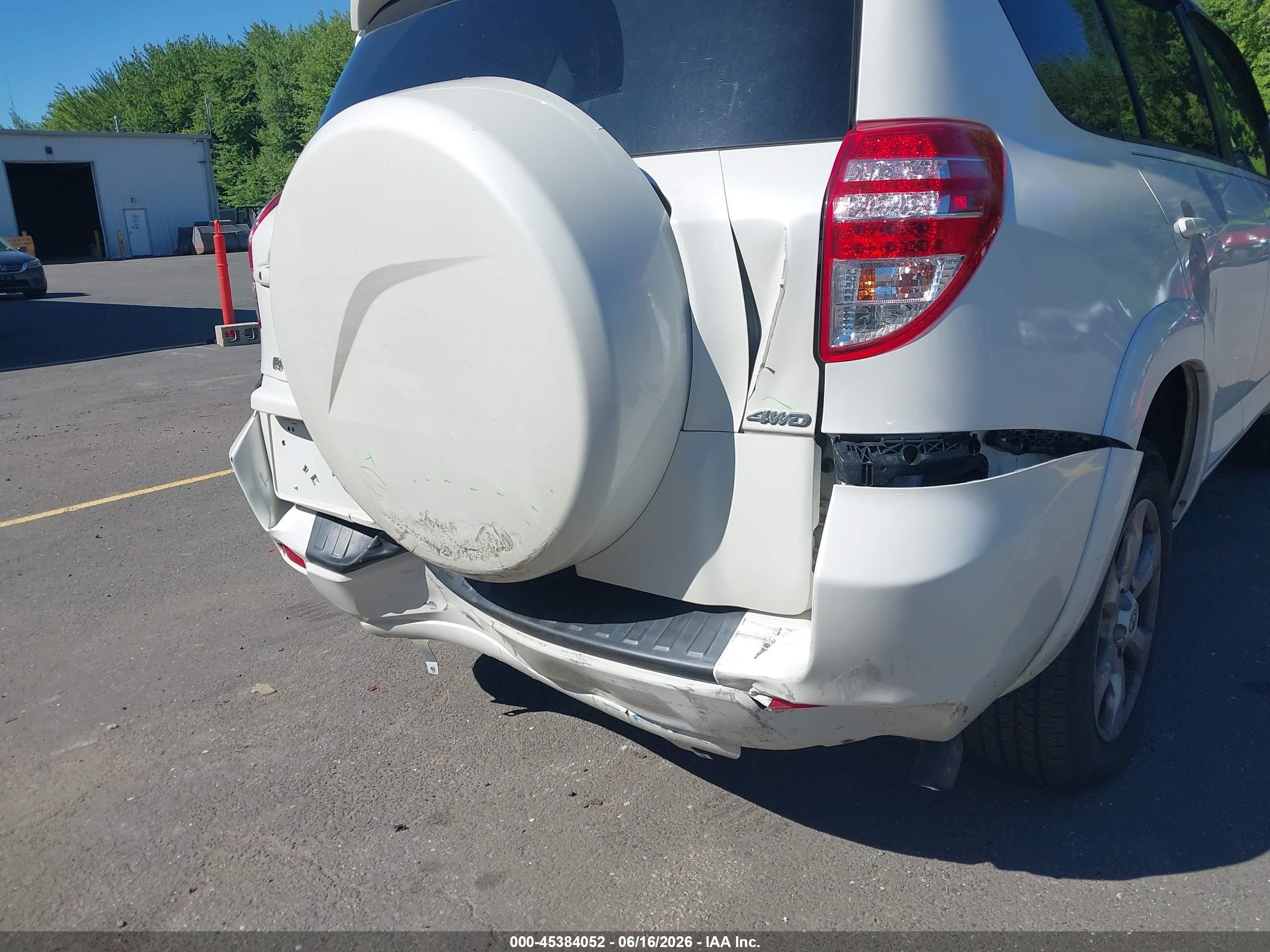 2012 Toyota Rav4 Limited White vin: 2T3DF4DV0CW199922