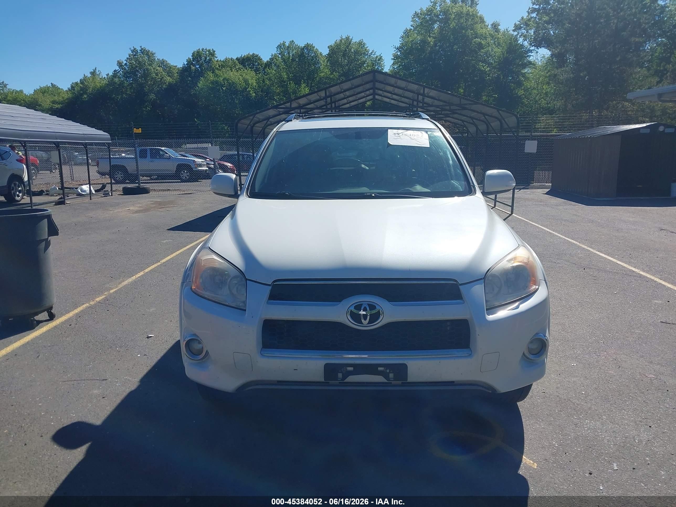 2012 Toyota Rav4 Limited White vin: 2T3DF4DV0CW199922