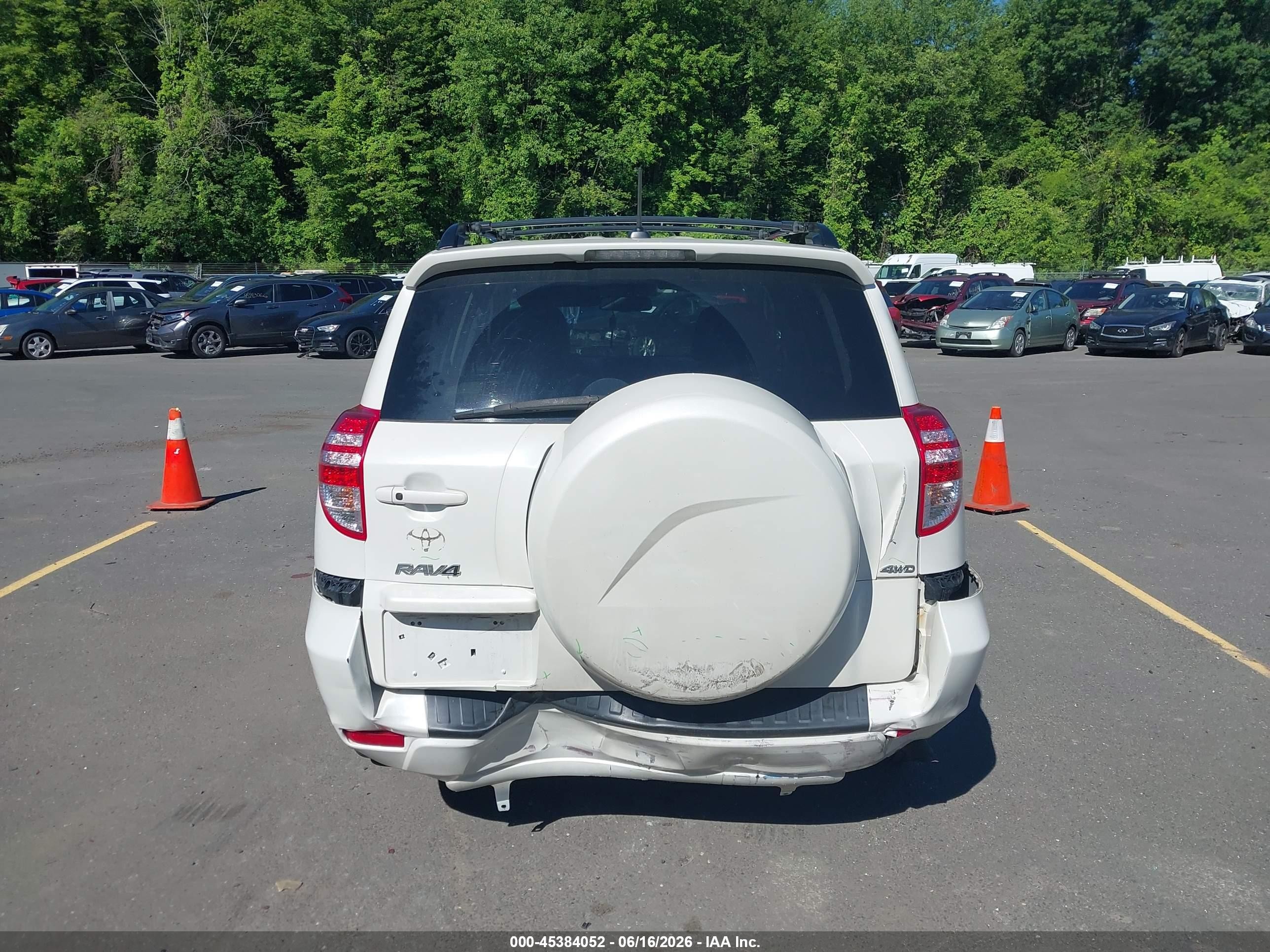 2012 Toyota Rav4 Limited White vin: 2T3DF4DV0CW199922