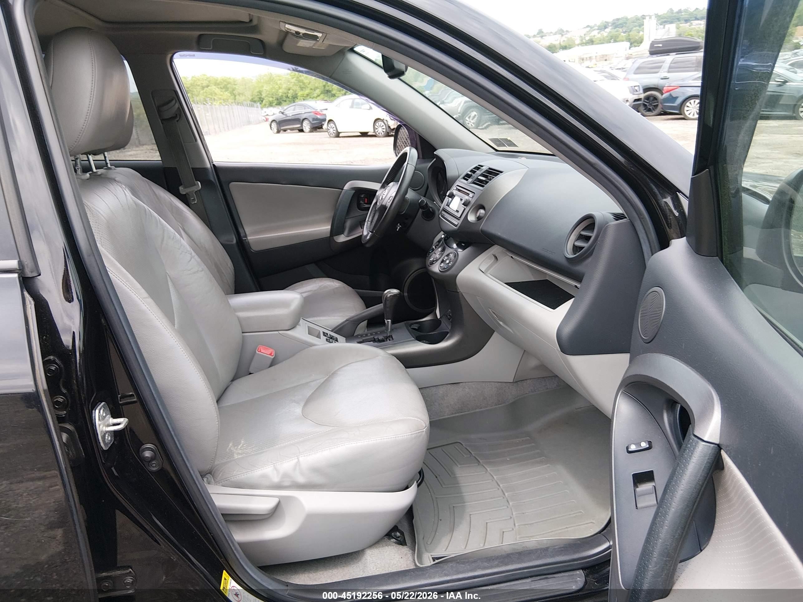 2012 Toyota Rav4 Limited Black vin: 2T3DF4DV0CW211776