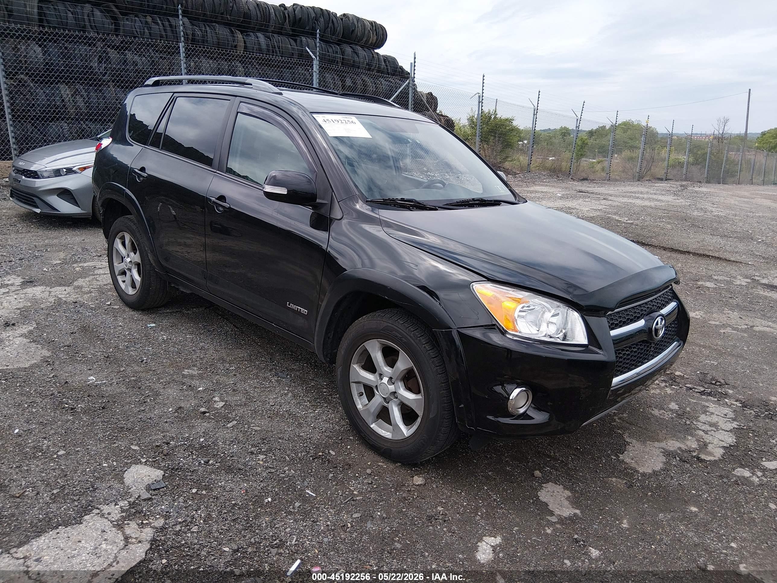 2012 Toyota Rav4 Limited Black vin: 2T3DF4DV0CW211776