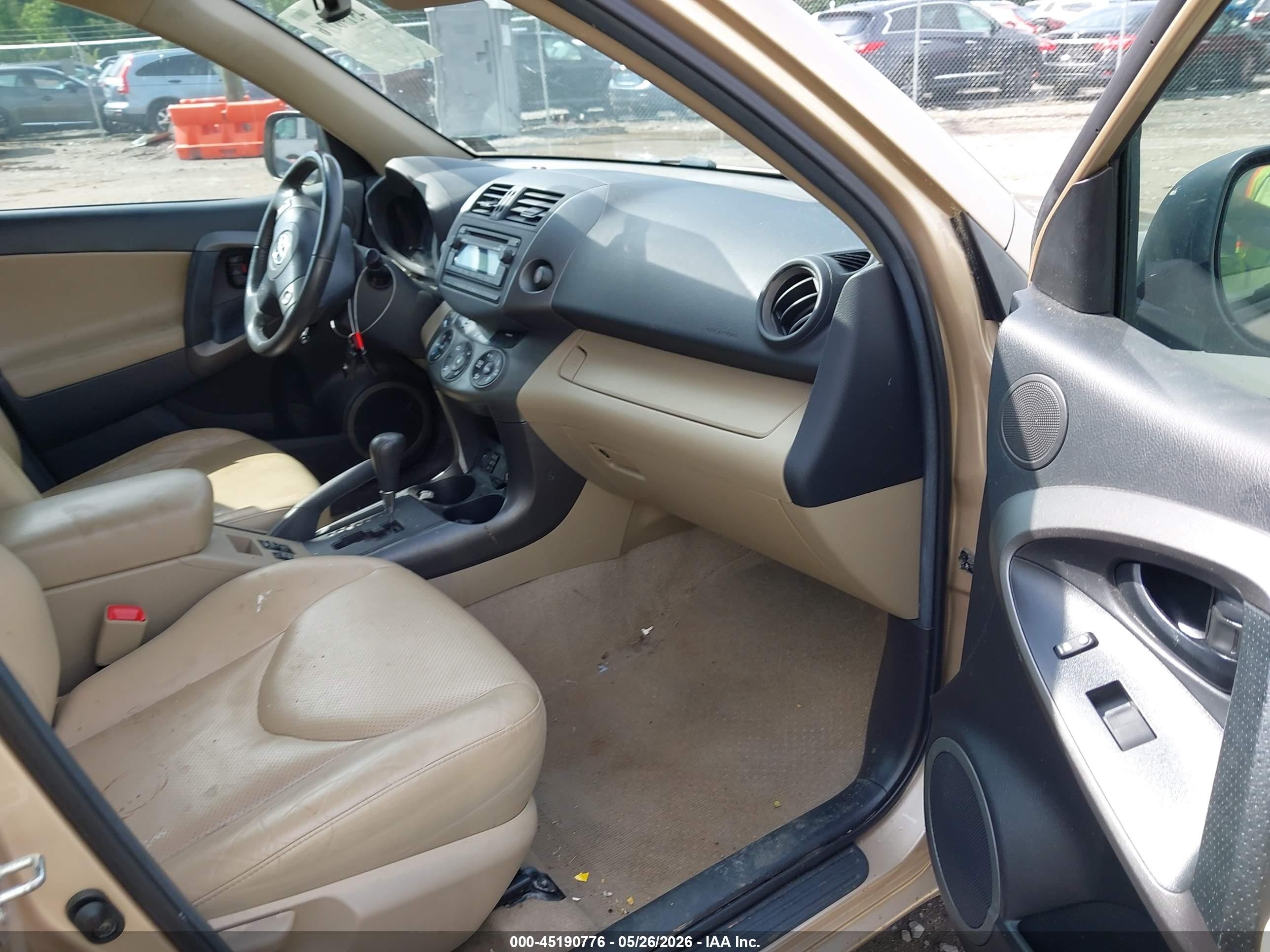 2012 Toyota Rav4 Limited Tan vin: 2T3DF4DV0CW232207
