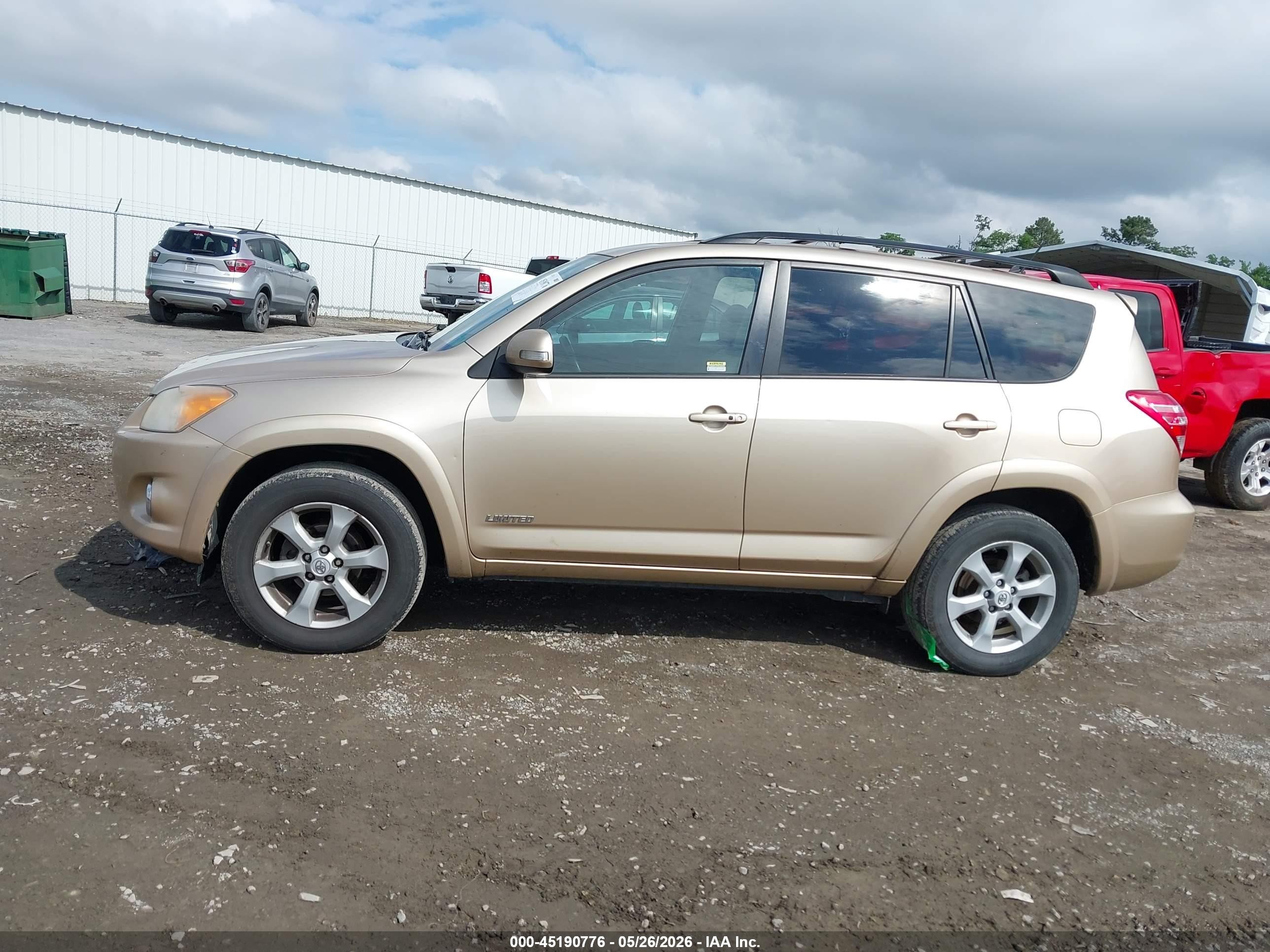 2012 Toyota Rav4 Limited Tan vin: 2T3DF4DV0CW232207