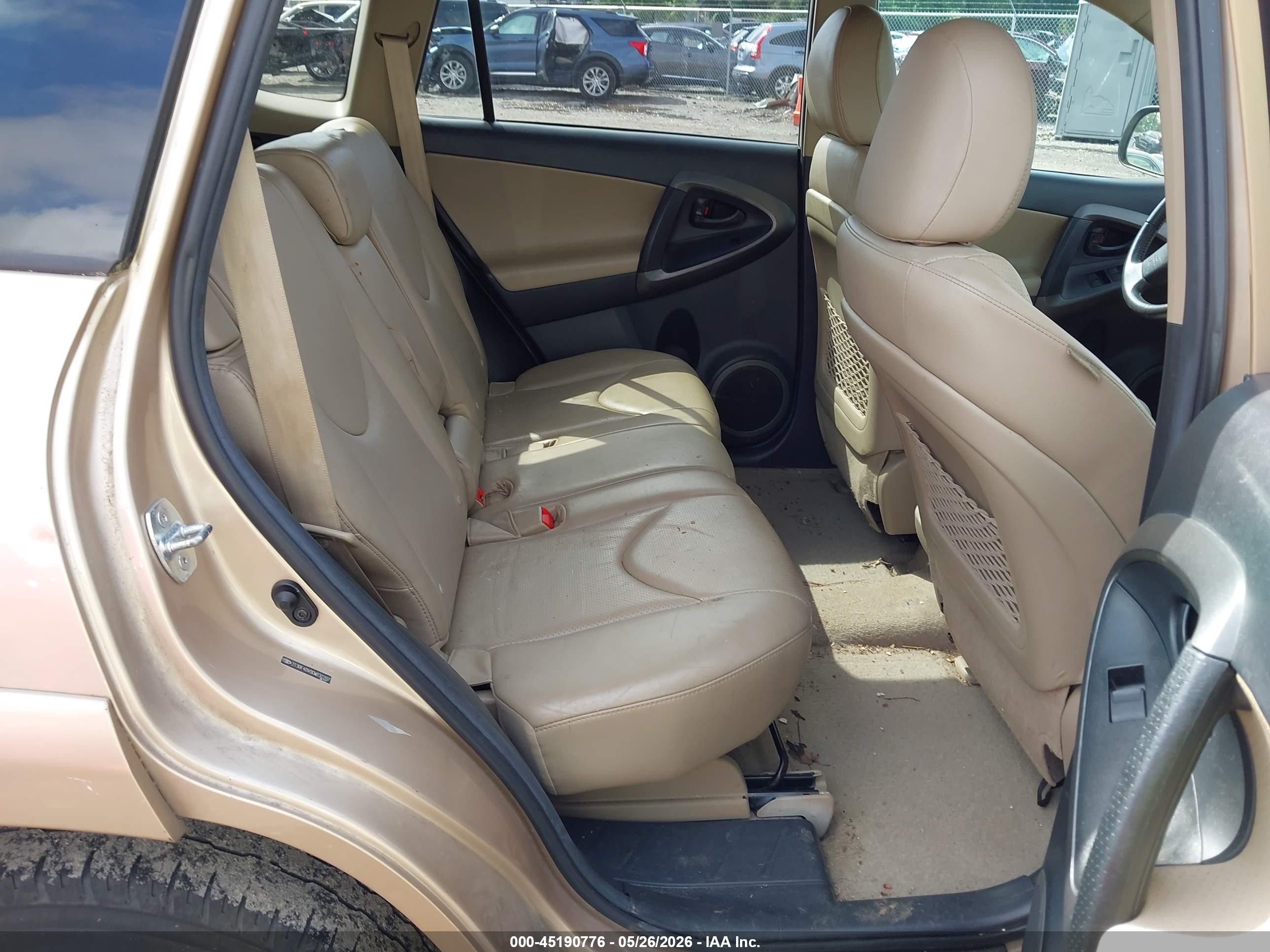 2012 Toyota Rav4 Limited Tan vin: 2T3DF4DV0CW232207