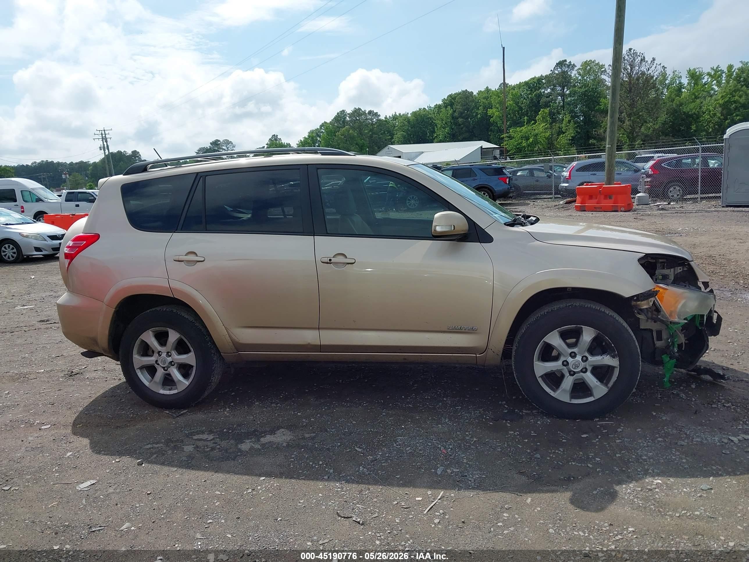 2012 Toyota Rav4 Limited Tan vin: 2T3DF4DV0CW232207