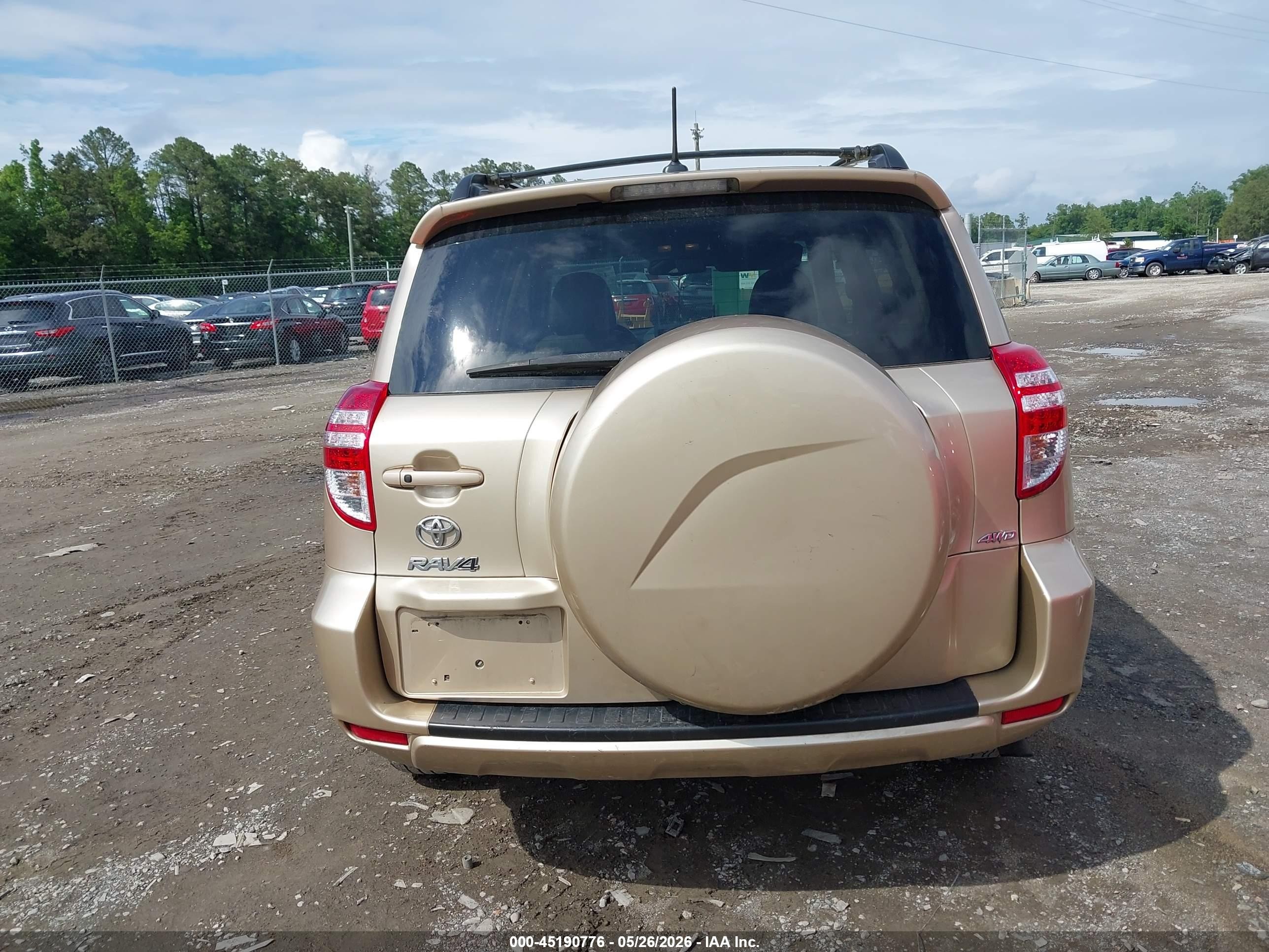2012 Toyota Rav4 Limited Tan vin: 2T3DF4DV0CW232207