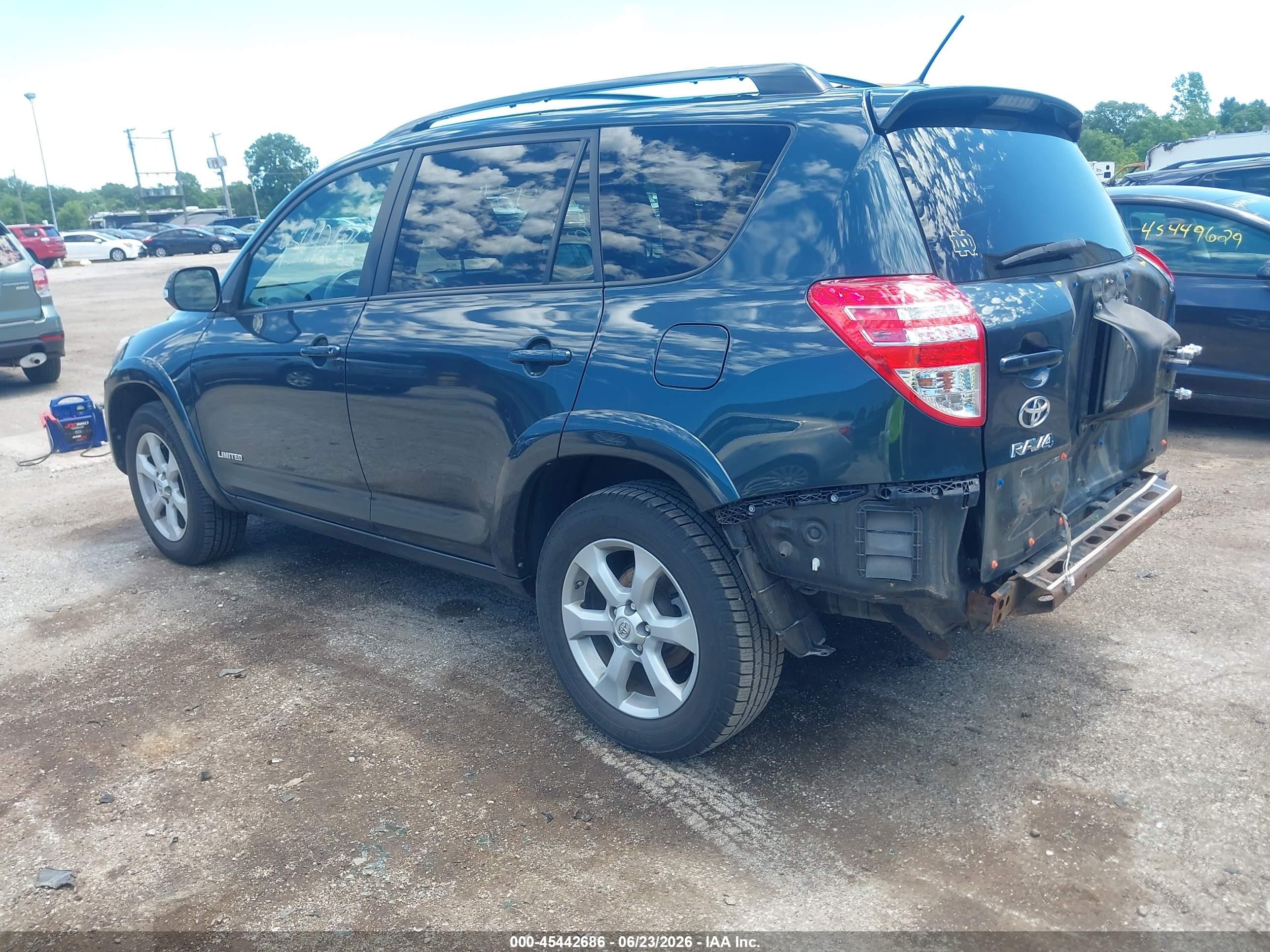 2012 Toyota Rav4 Limited Серый vin: 2T3DF4DV0CW239478