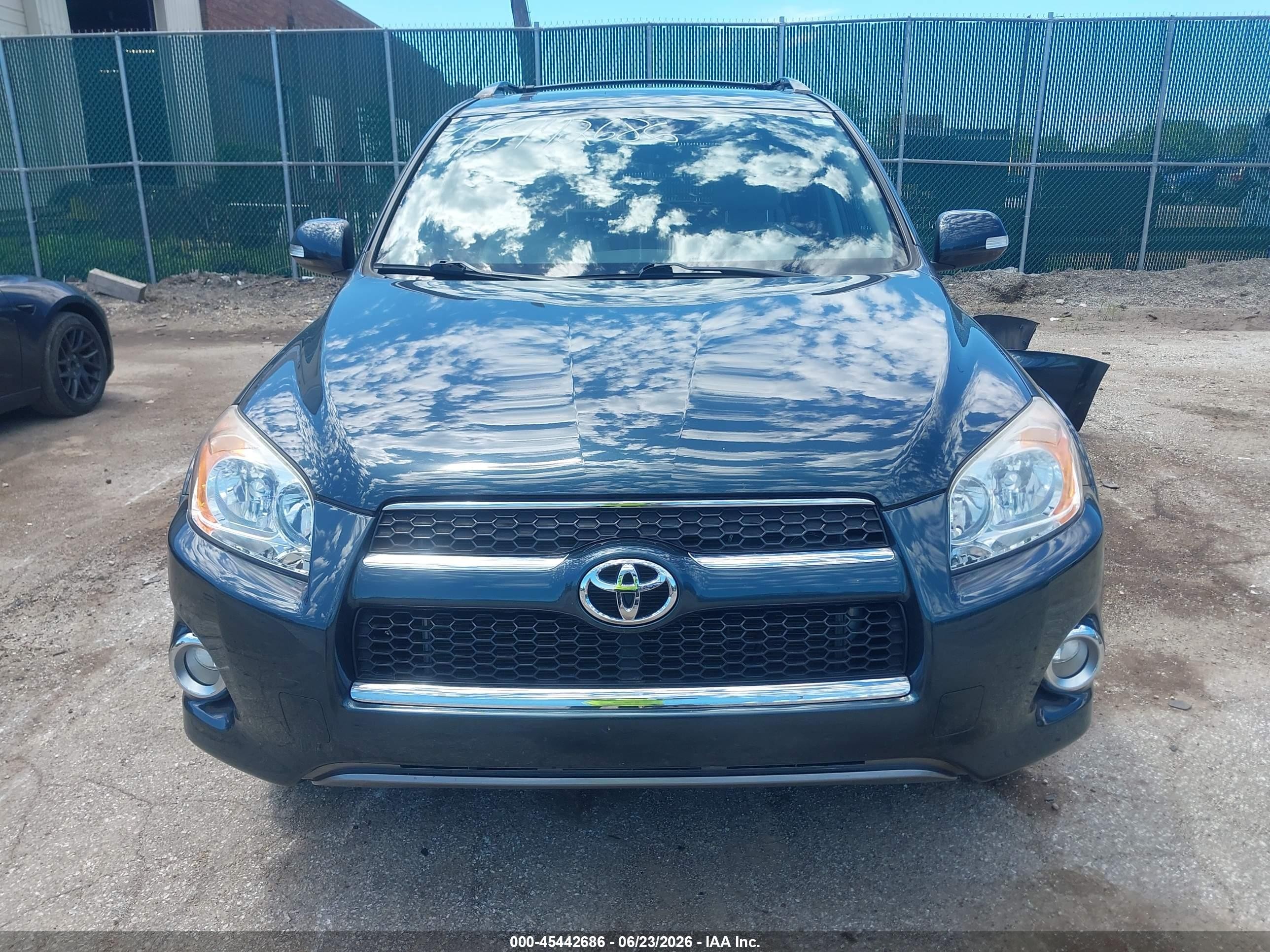 2012 Toyota Rav4 Limited Серый vin: 2T3DF4DV0CW239478