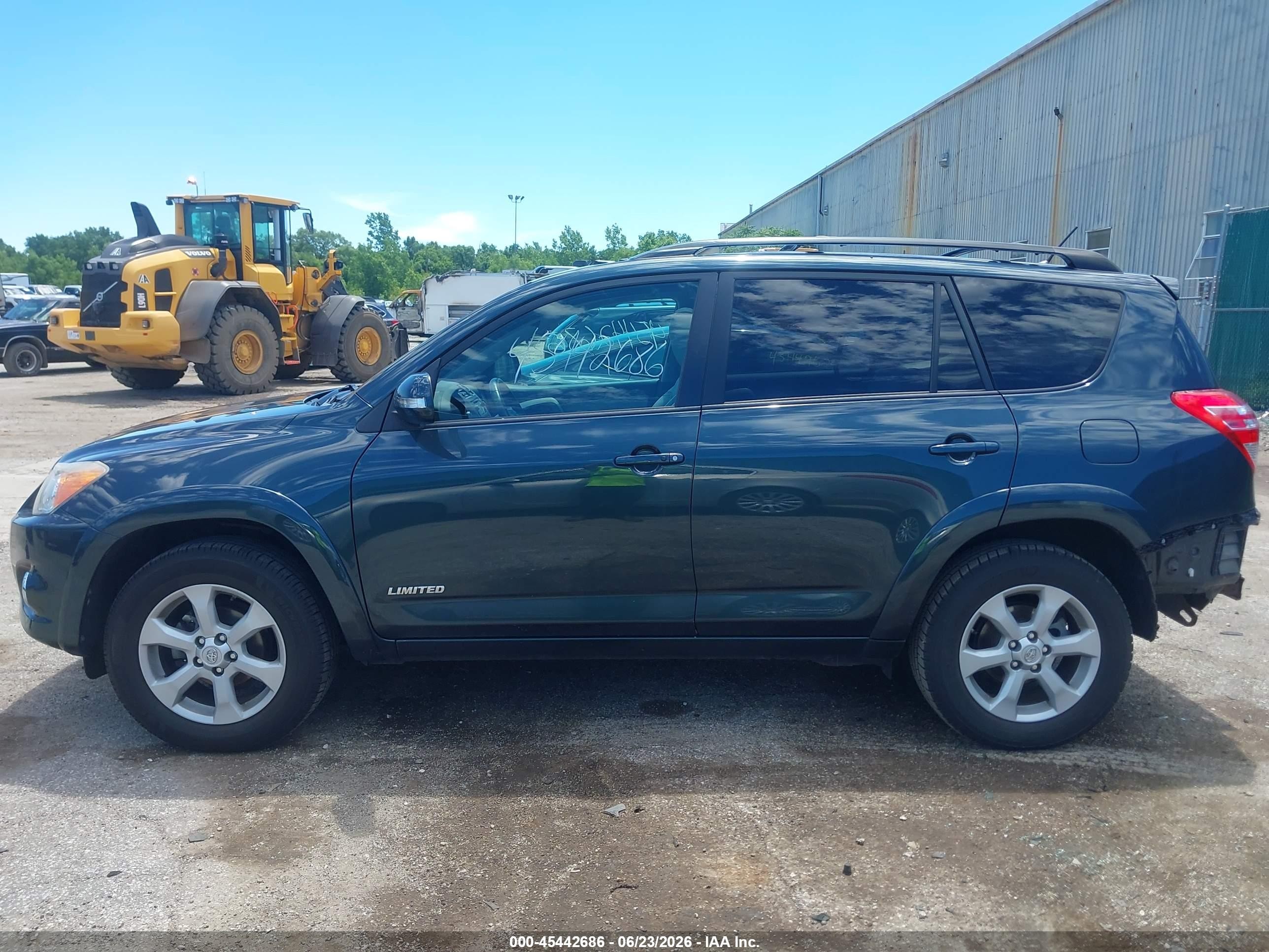 2012 Toyota Rav4 Limited Серый vin: 2T3DF4DV0CW239478