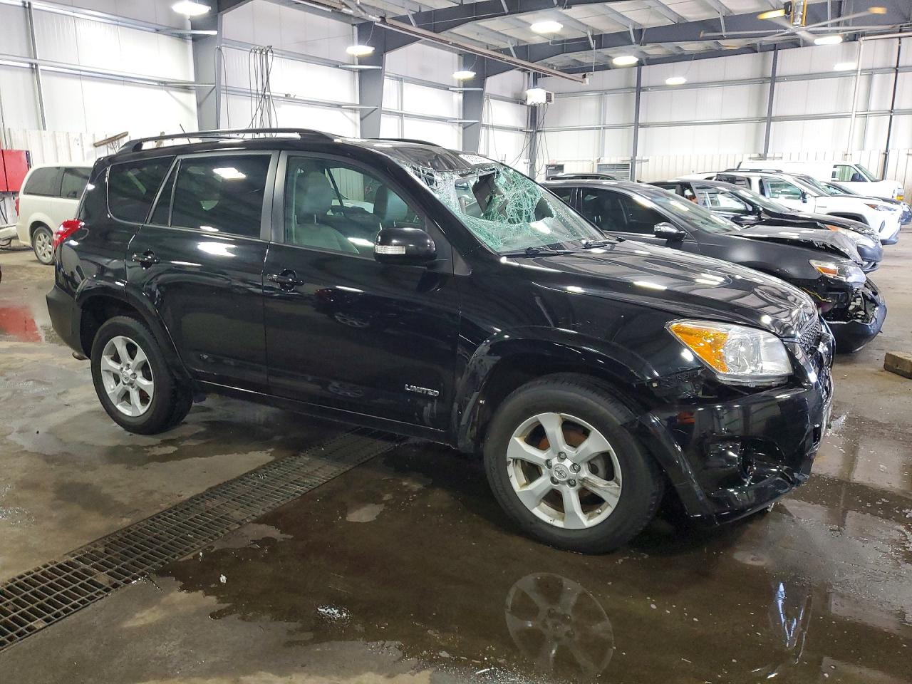 2012 Toyota Rav4 Limited Black vin: 2T3DF4DV0CW242915