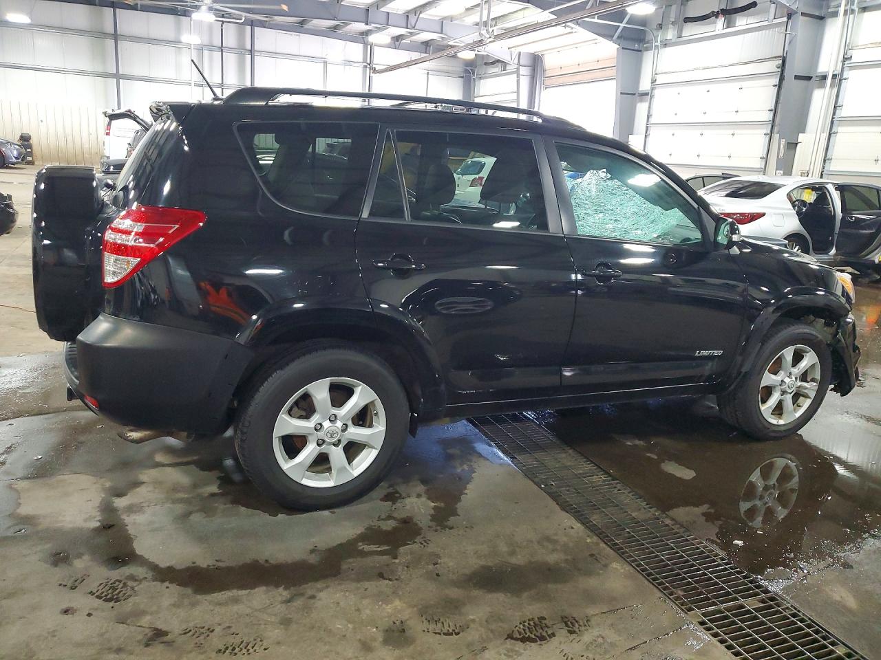 2012 Toyota Rav4 Limited Black vin: 2T3DF4DV0CW242915