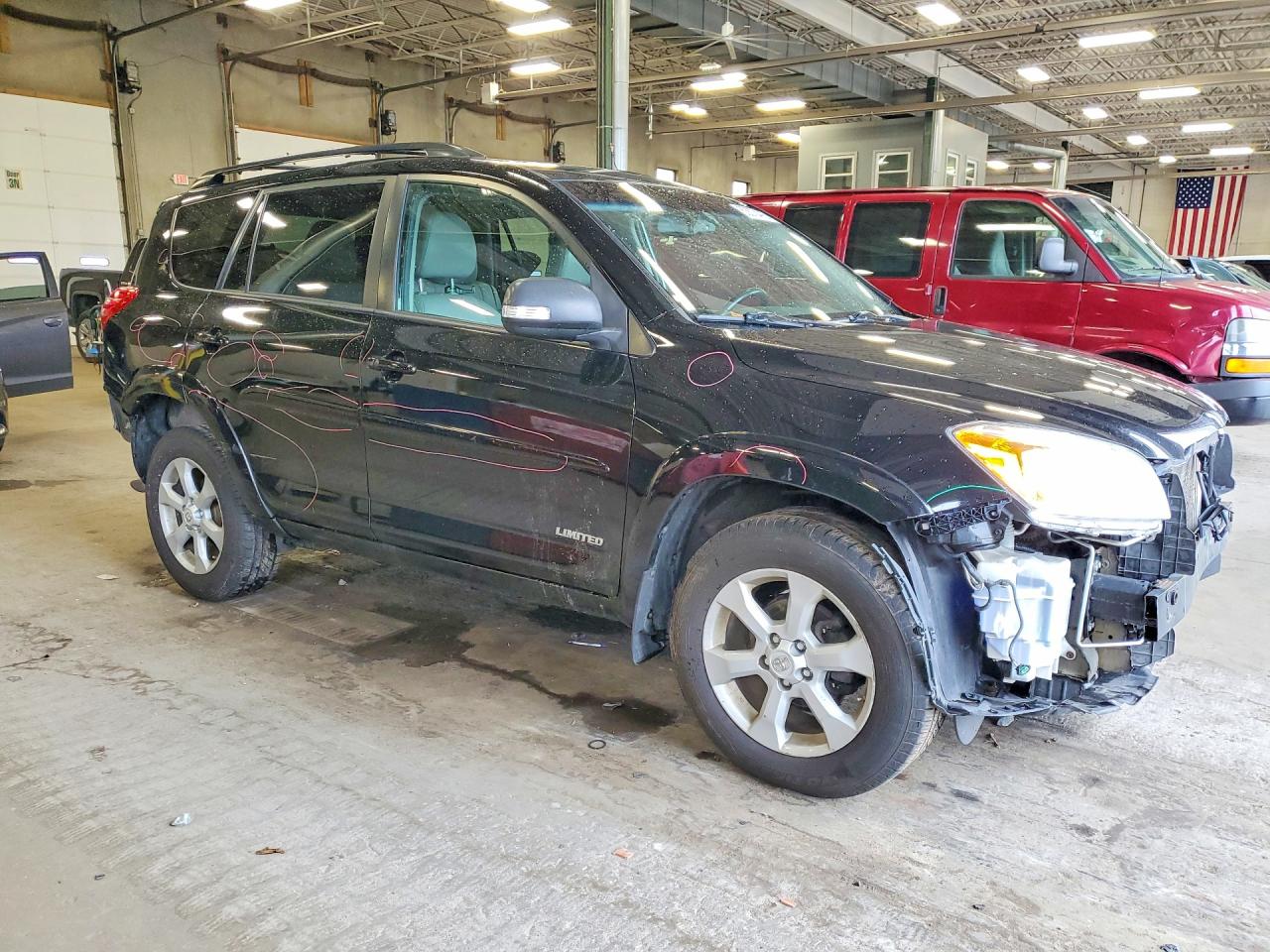 2012 Toyota Rav4 Limited Black vin: 2T3DF4DV0CW252909