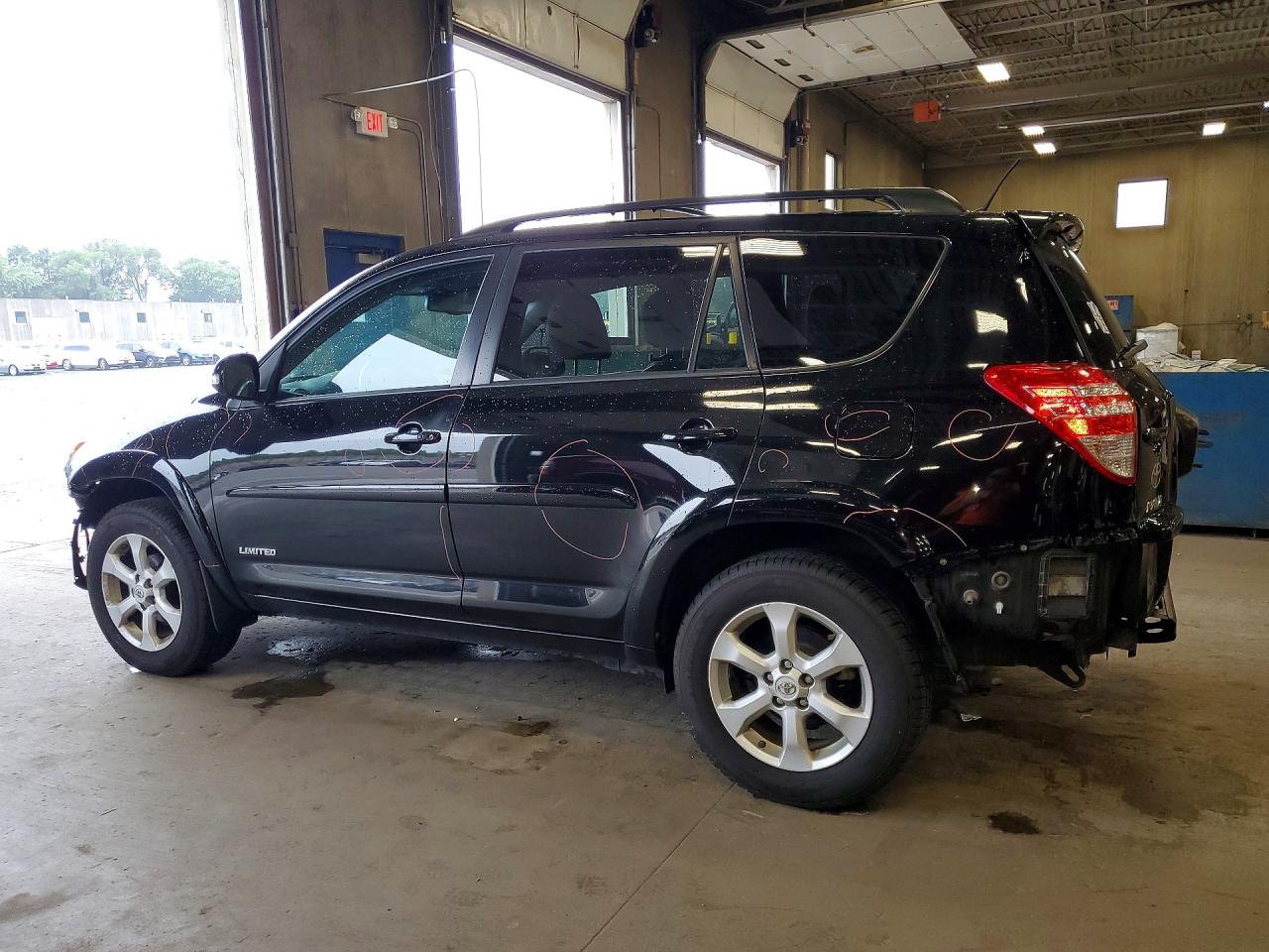 2012 Toyota Rav4 Limited Black vin: 2T3DF4DV0CW252909