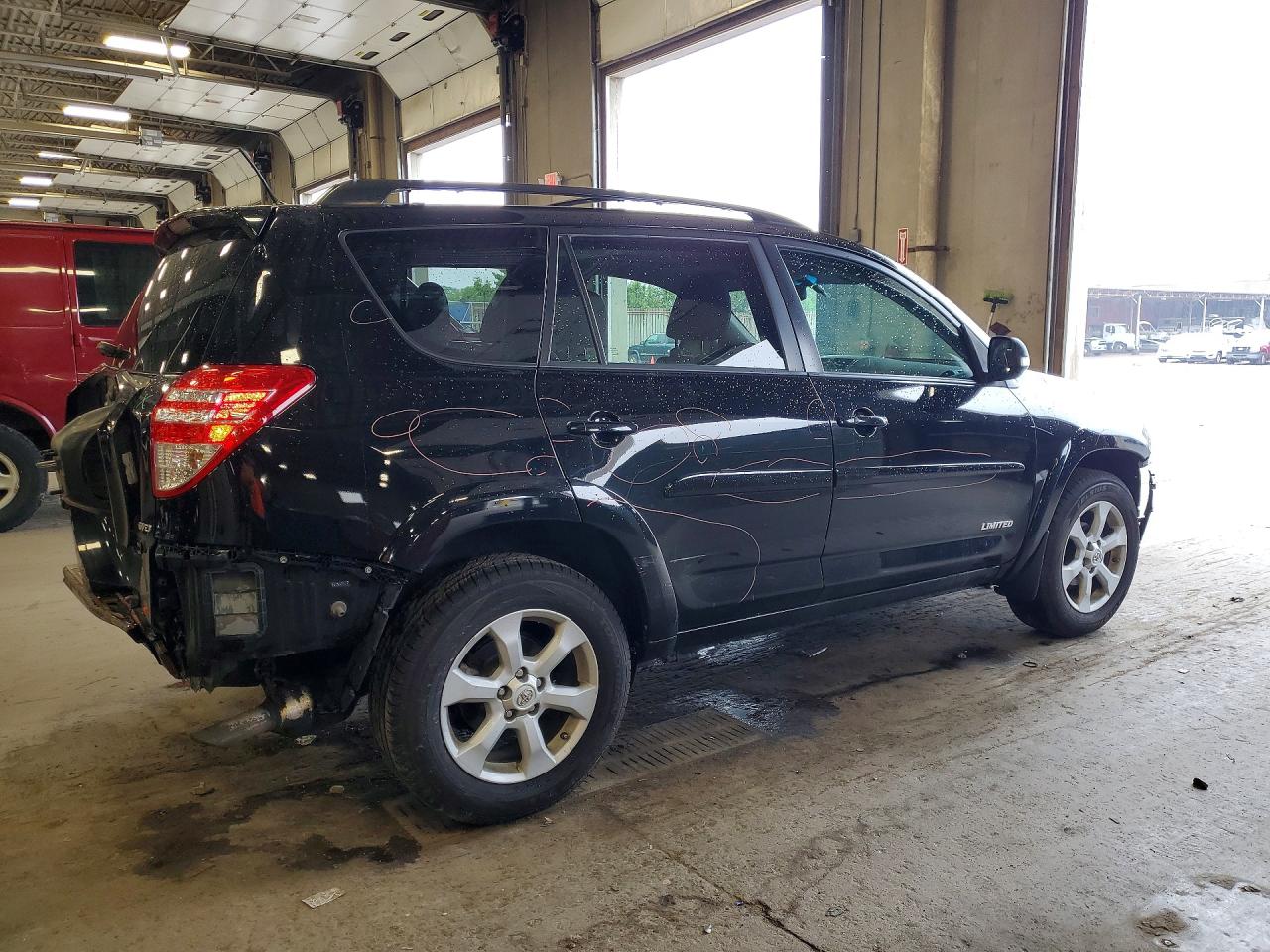 2012 Toyota Rav4 Limited Black vin: 2T3DF4DV0CW252909