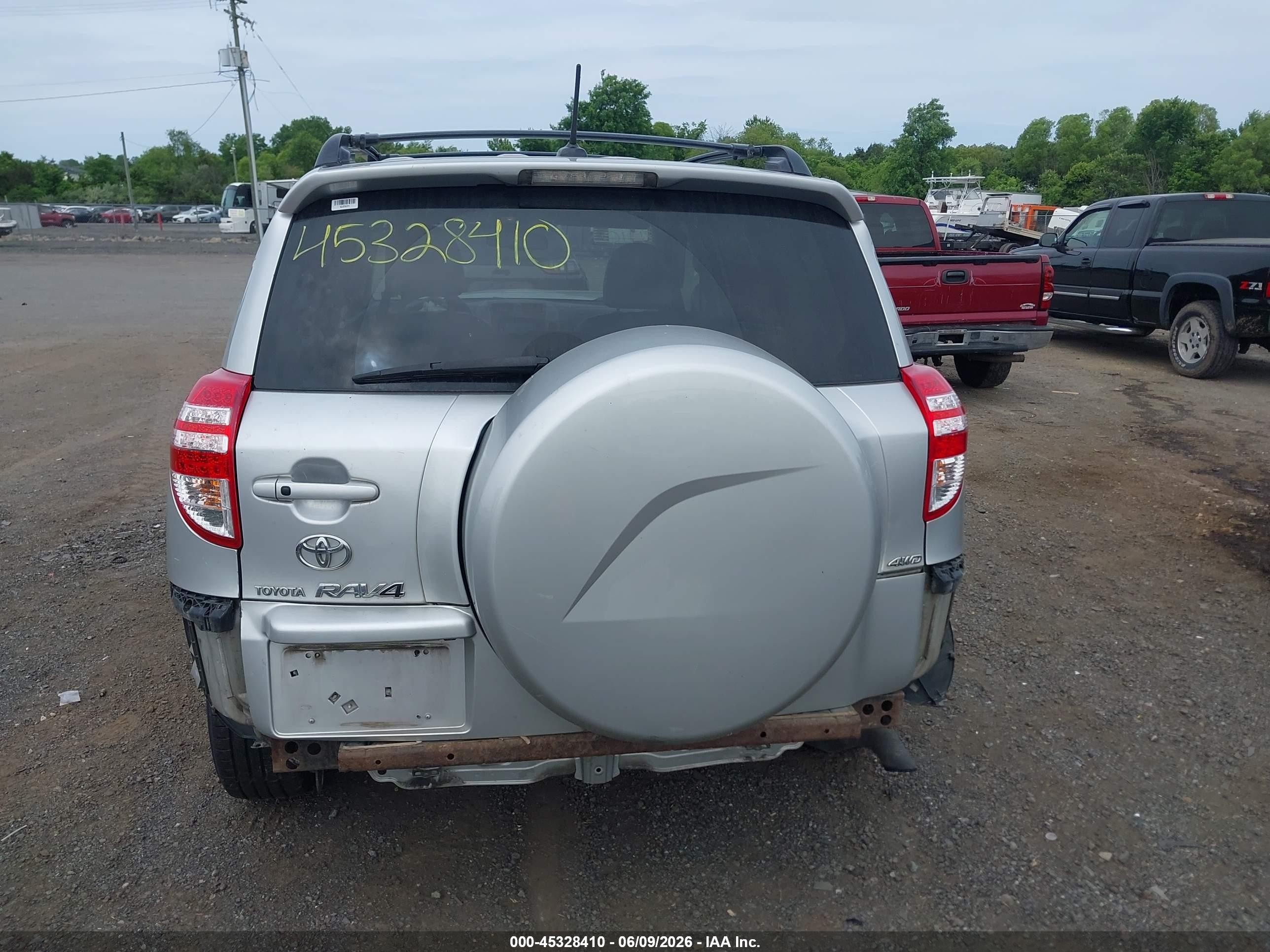 2010 Toyota Rav4 Limited Silver vin: 2T3DF4DV1AW050531