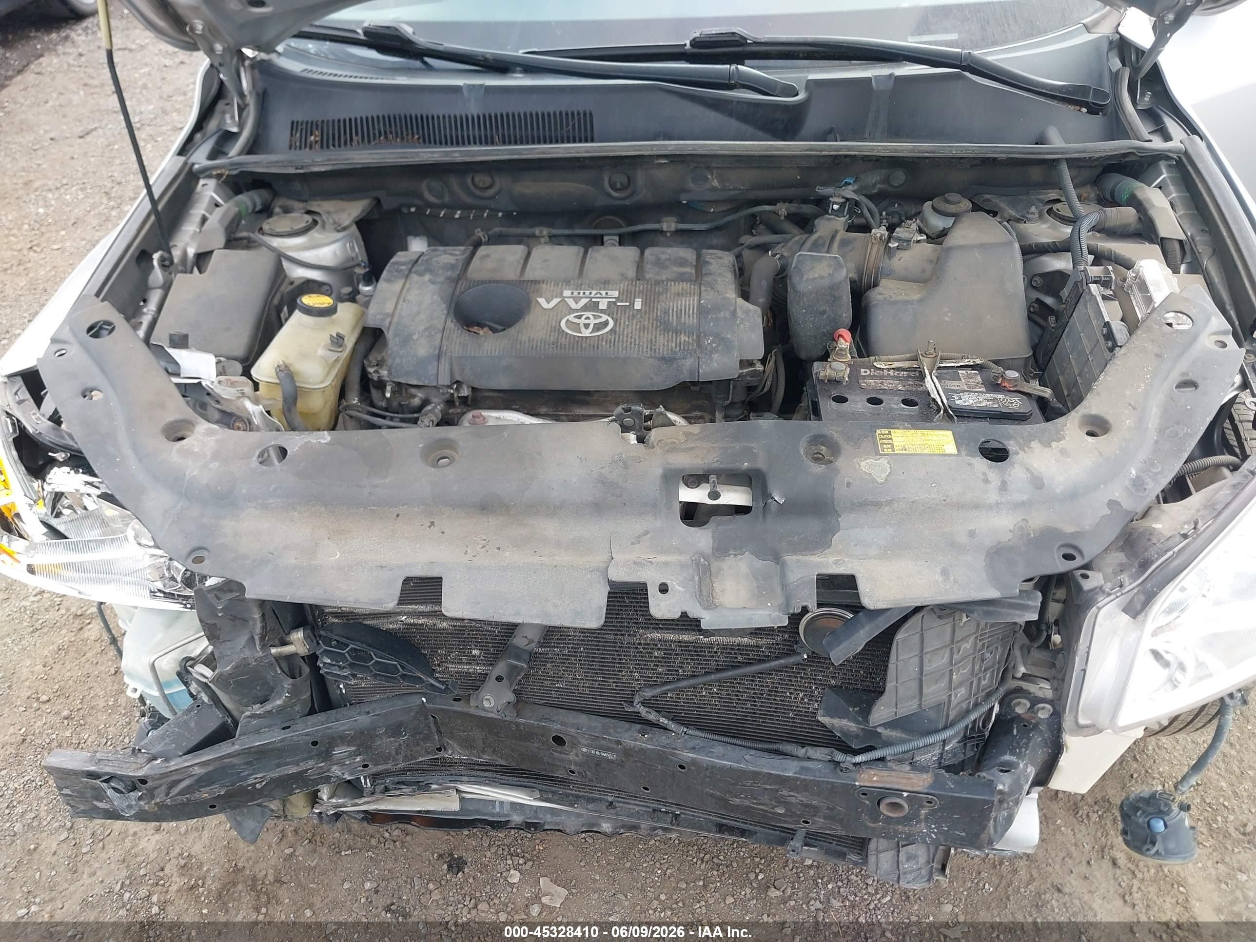 2010 Toyota Rav4 Limited Silver vin: 2T3DF4DV1AW050531