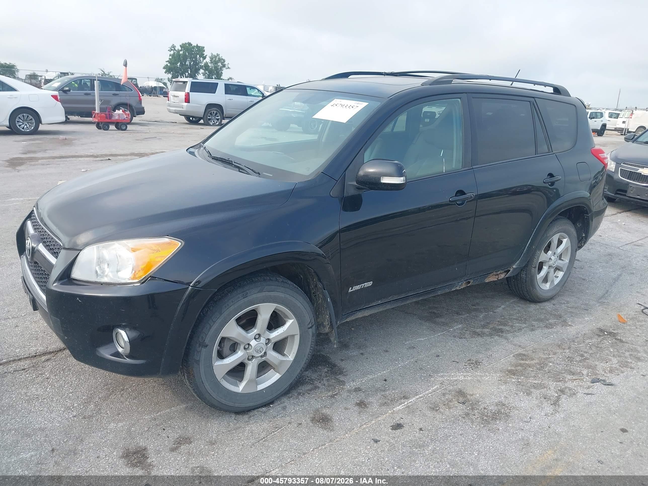 2011 Toyota Rav4 Limited Black vin: 2T3DF4DV1BW090254
