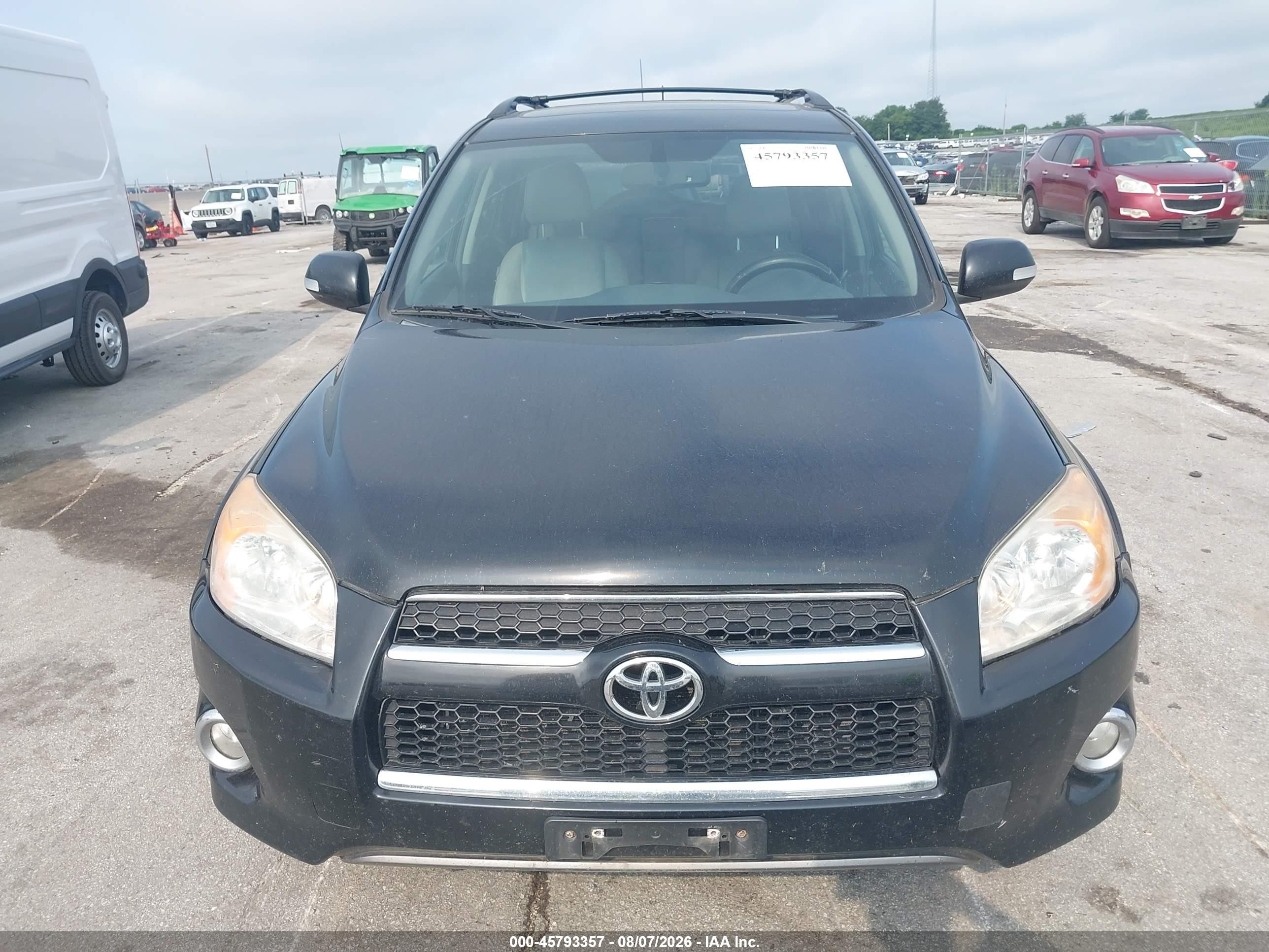 2011 Toyota Rav4 Limited Black vin: 2T3DF4DV1BW090254