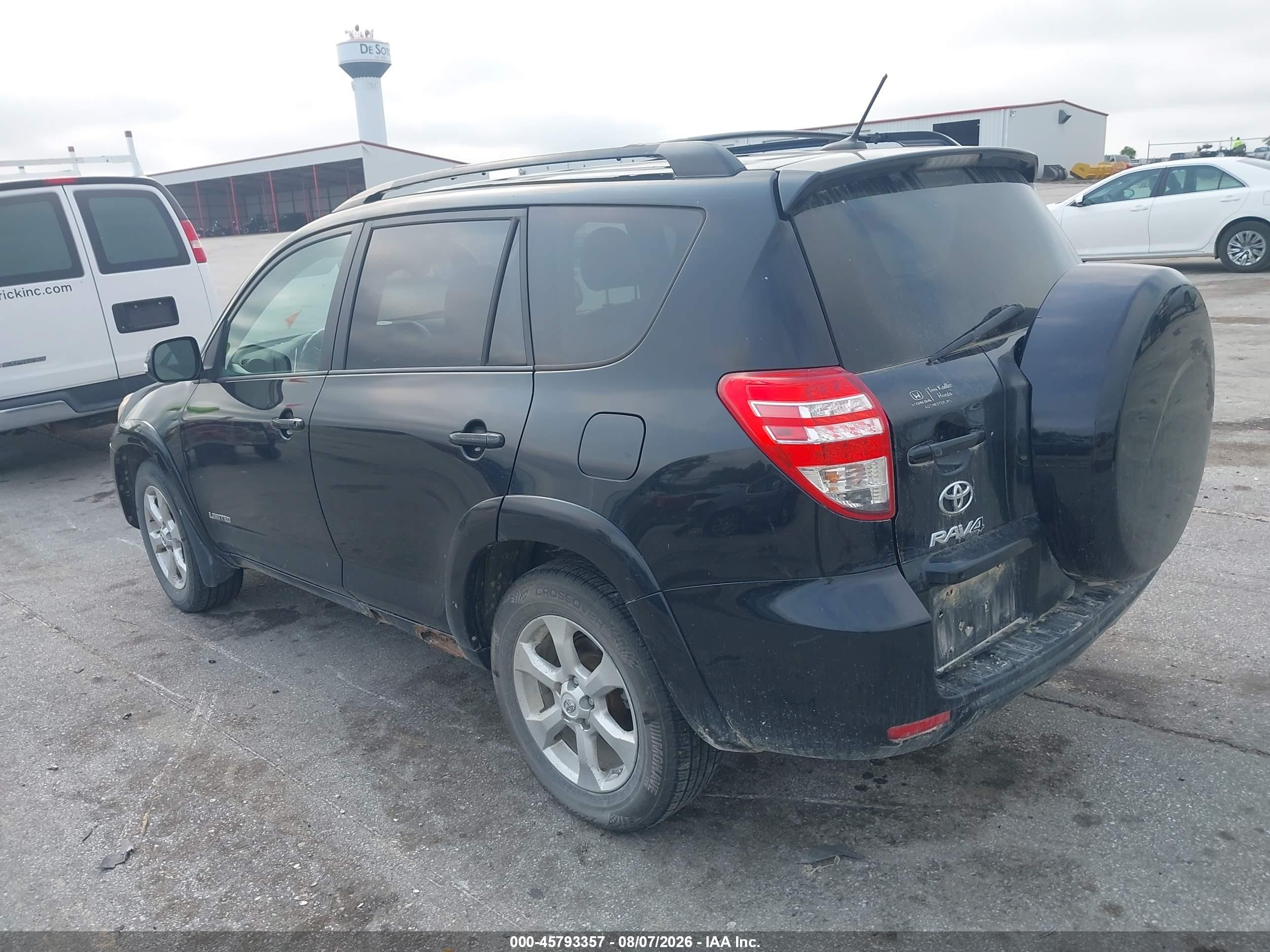 2011 Toyota Rav4 Limited Black vin: 2T3DF4DV1BW090254