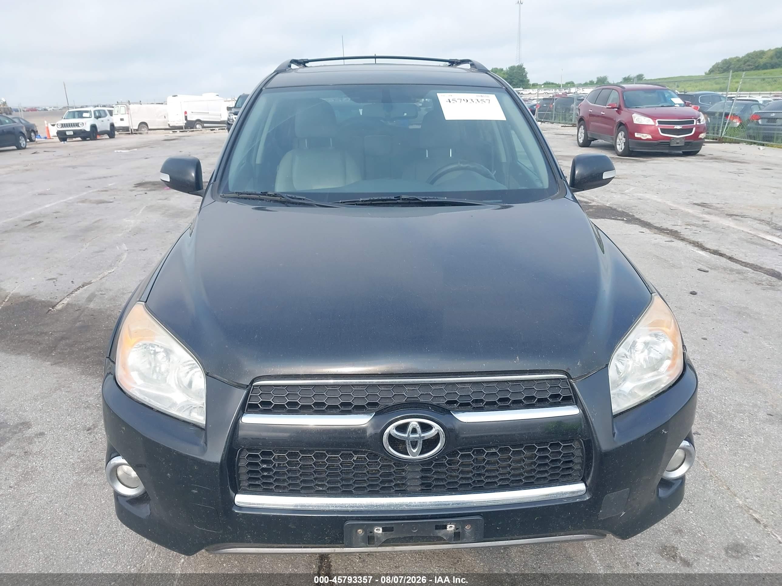 2011 Toyota Rav4 Limited Black vin: 2T3DF4DV1BW090254