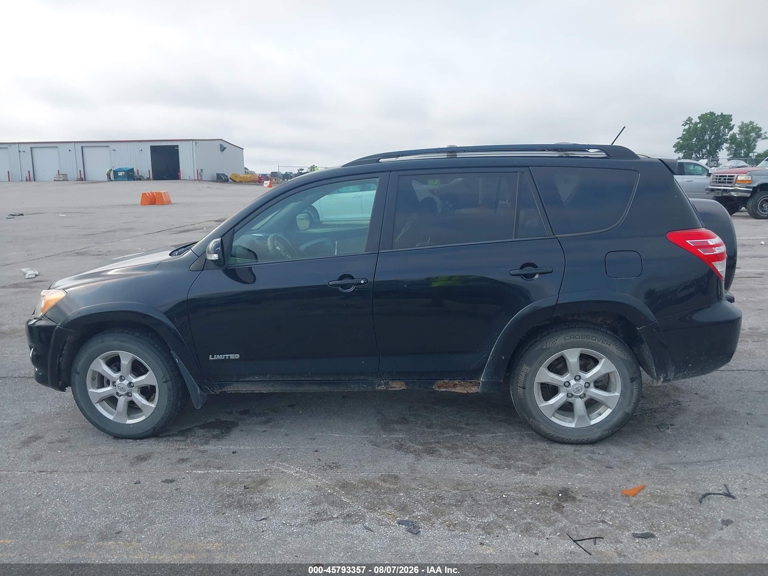 2011 Toyota Rav4 Limited Black vin: 2T3DF4DV1BW090254