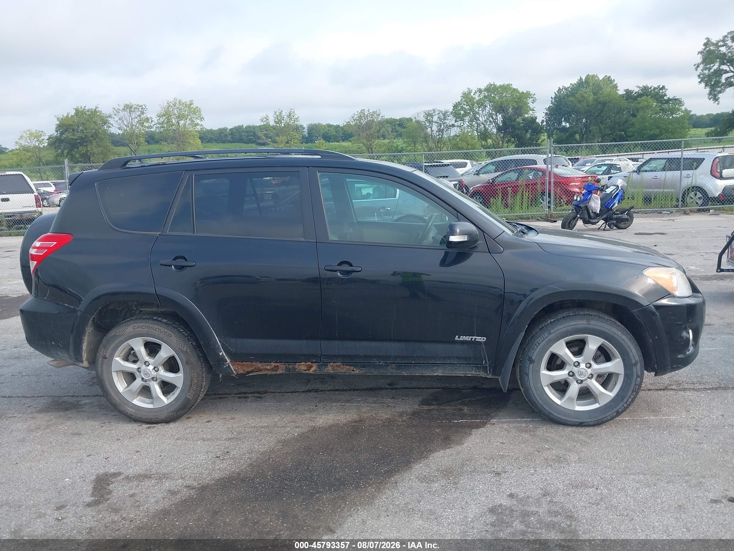 2011 Toyota Rav4 Limited Black vin: 2T3DF4DV1BW090254