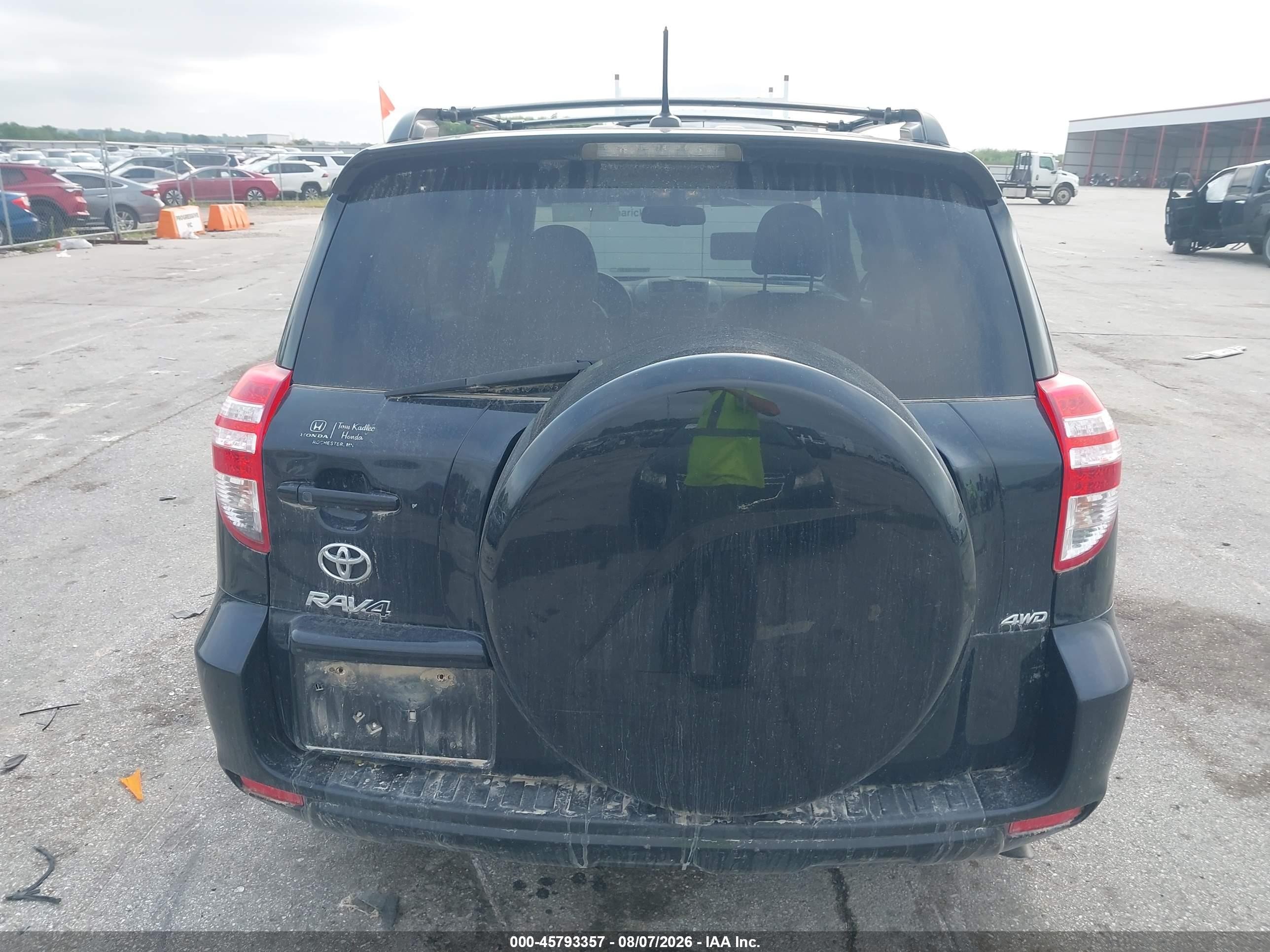 2011 Toyota Rav4 Limited Black vin: 2T3DF4DV1BW090254