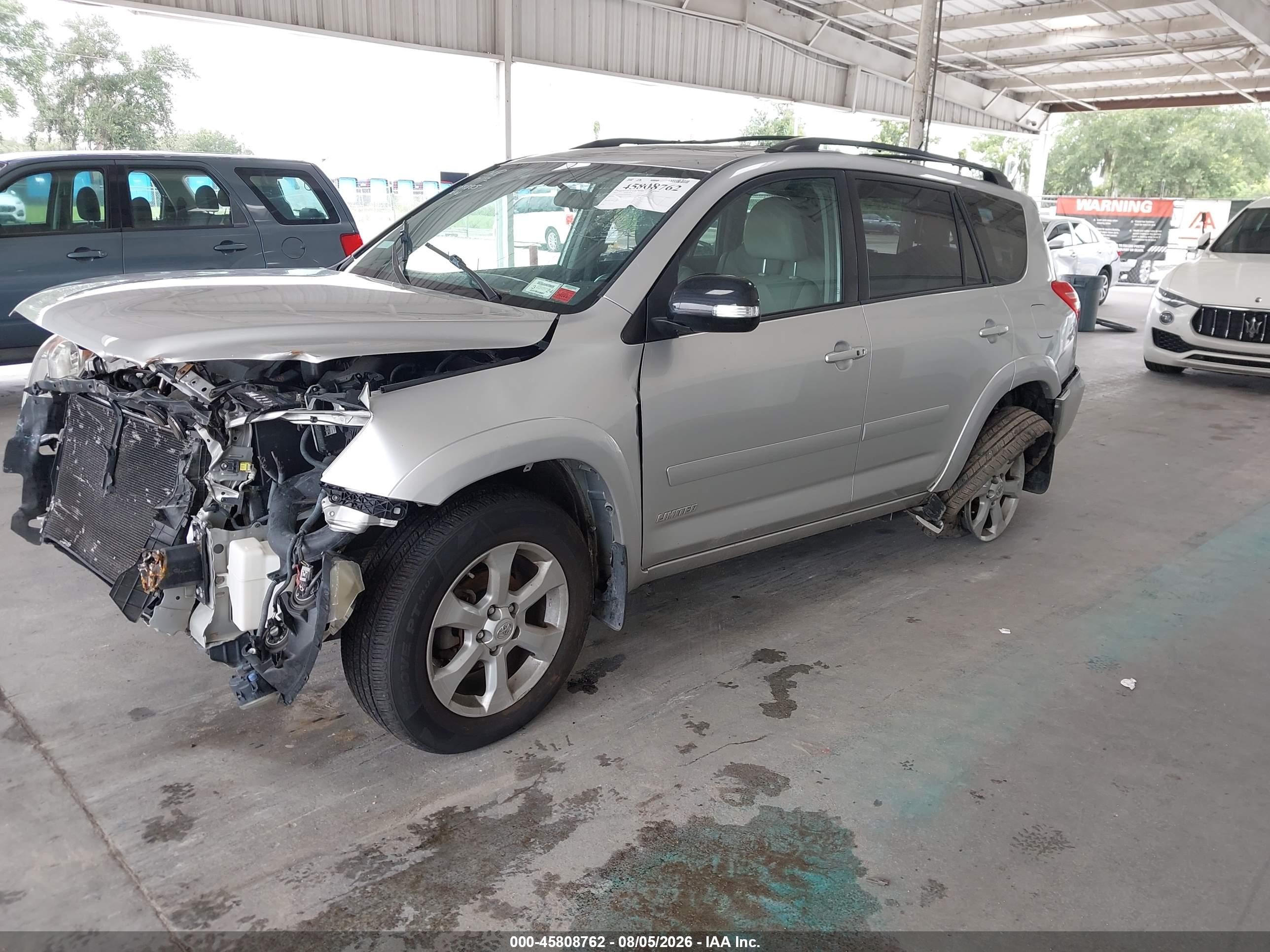 2011 Toyota Rav4 Limited Silver vin: 2T3DF4DV1BW097964