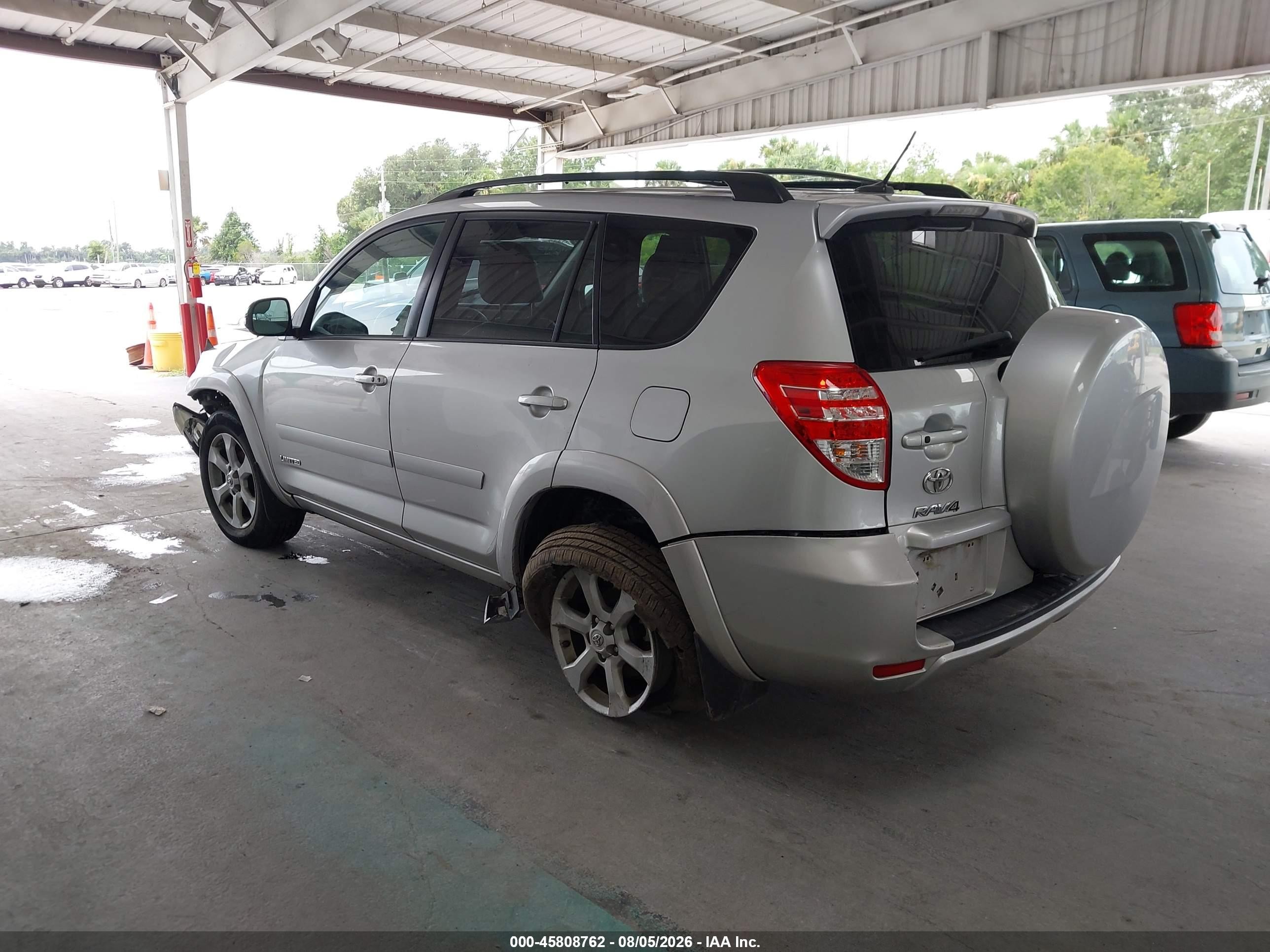 2011 Toyota Rav4 Limited Silver vin: 2T3DF4DV1BW097964