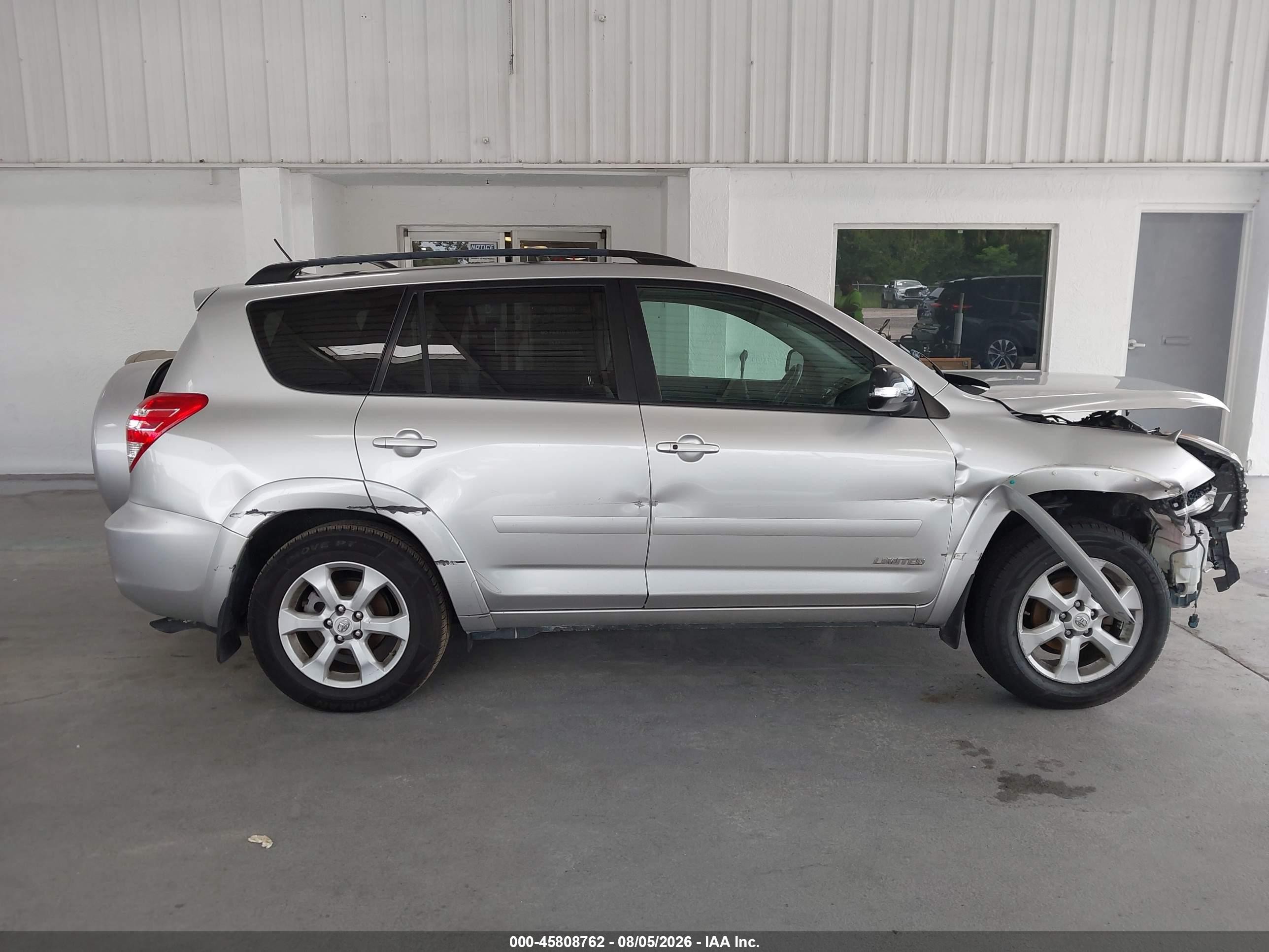 2011 Toyota Rav4 Limited Silver vin: 2T3DF4DV1BW097964