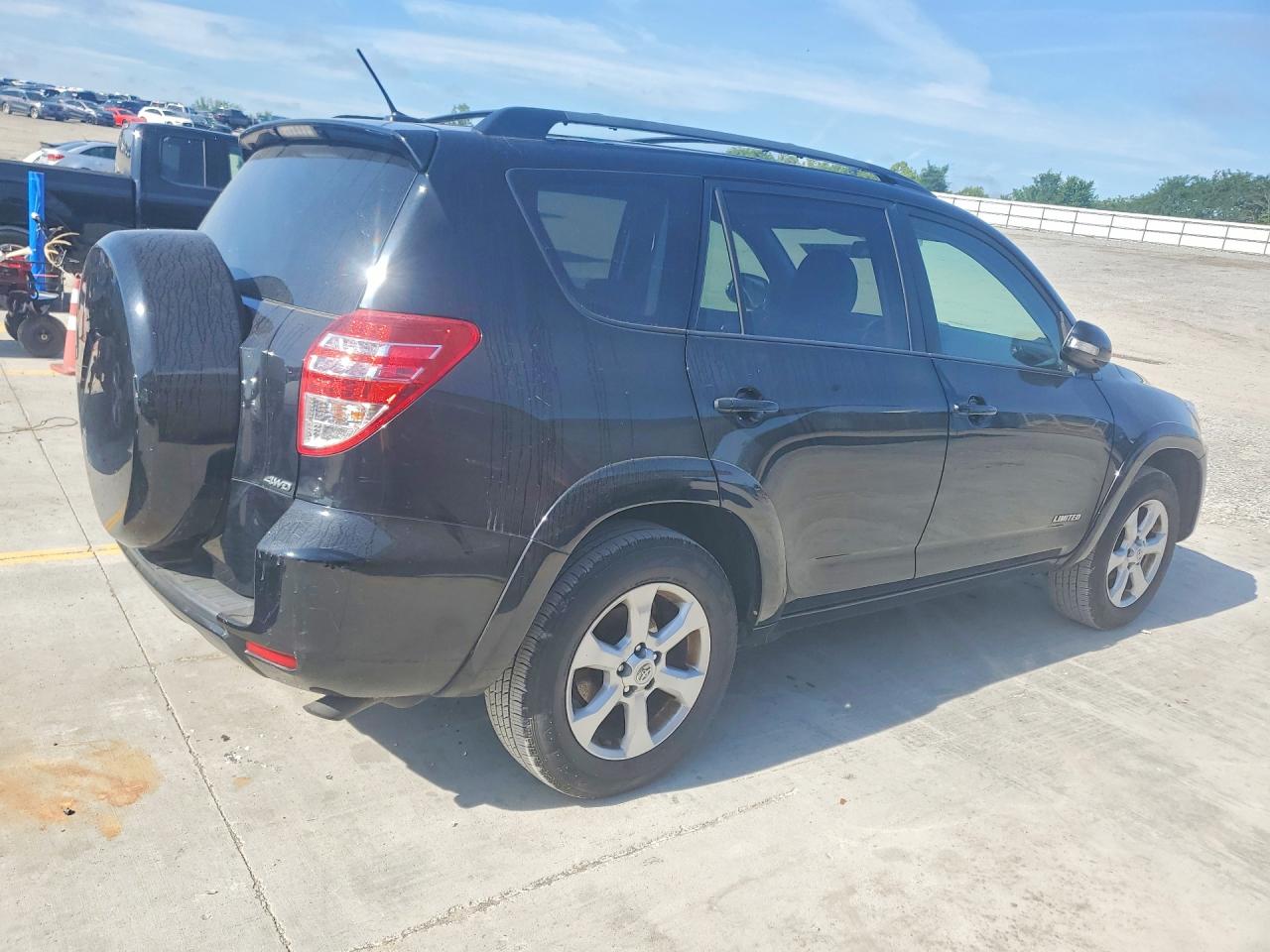 2011 Toyota Rav4 Limited Black vin: 2T3DF4DV1BW133667
