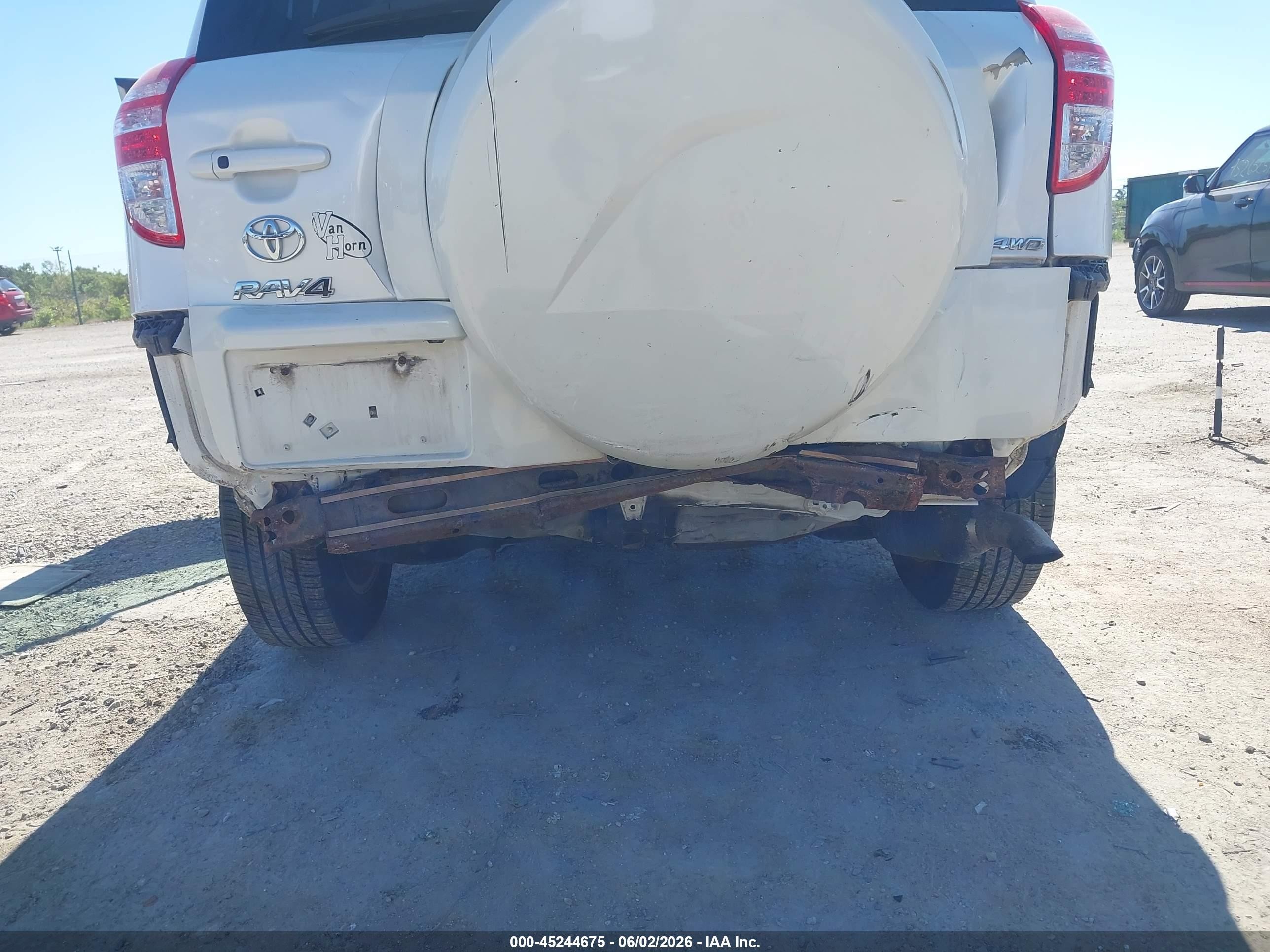 2012 Toyota Rav4 Limited White vin: 2T3DF4DV1CW204299