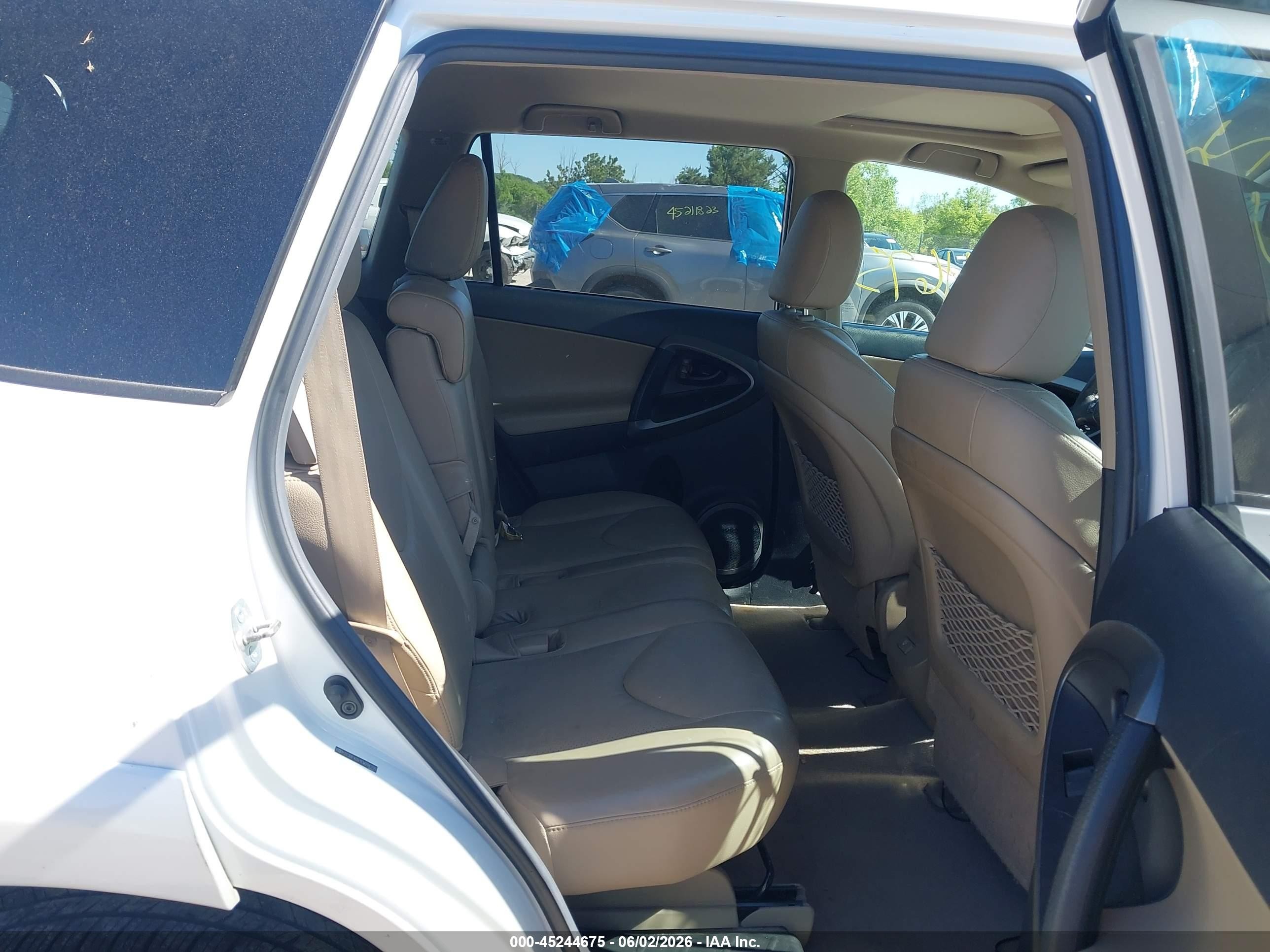 2012 Toyota Rav4 Limited White vin: 2T3DF4DV1CW204299