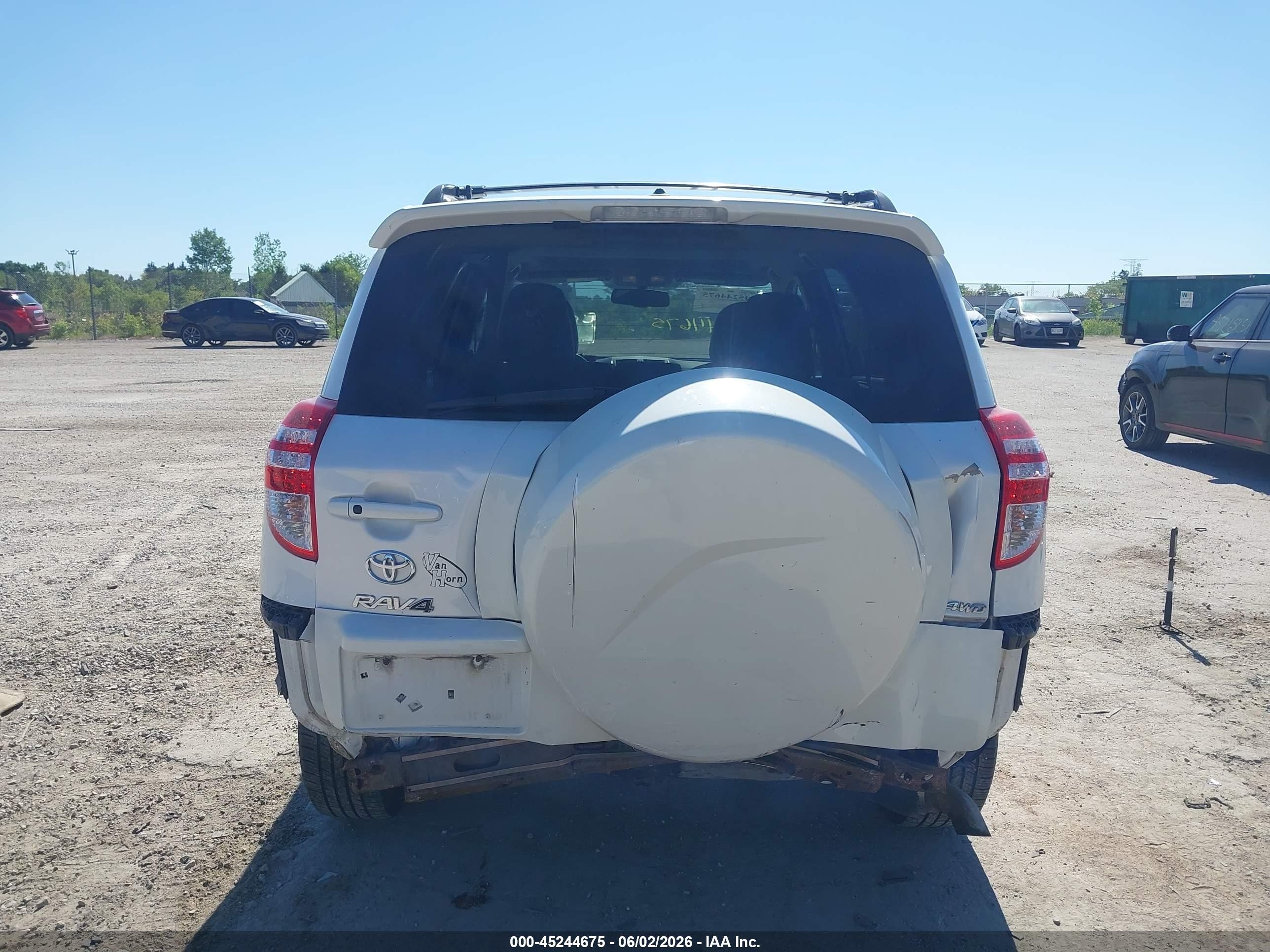 2012 Toyota Rav4 Limited White vin: 2T3DF4DV1CW204299