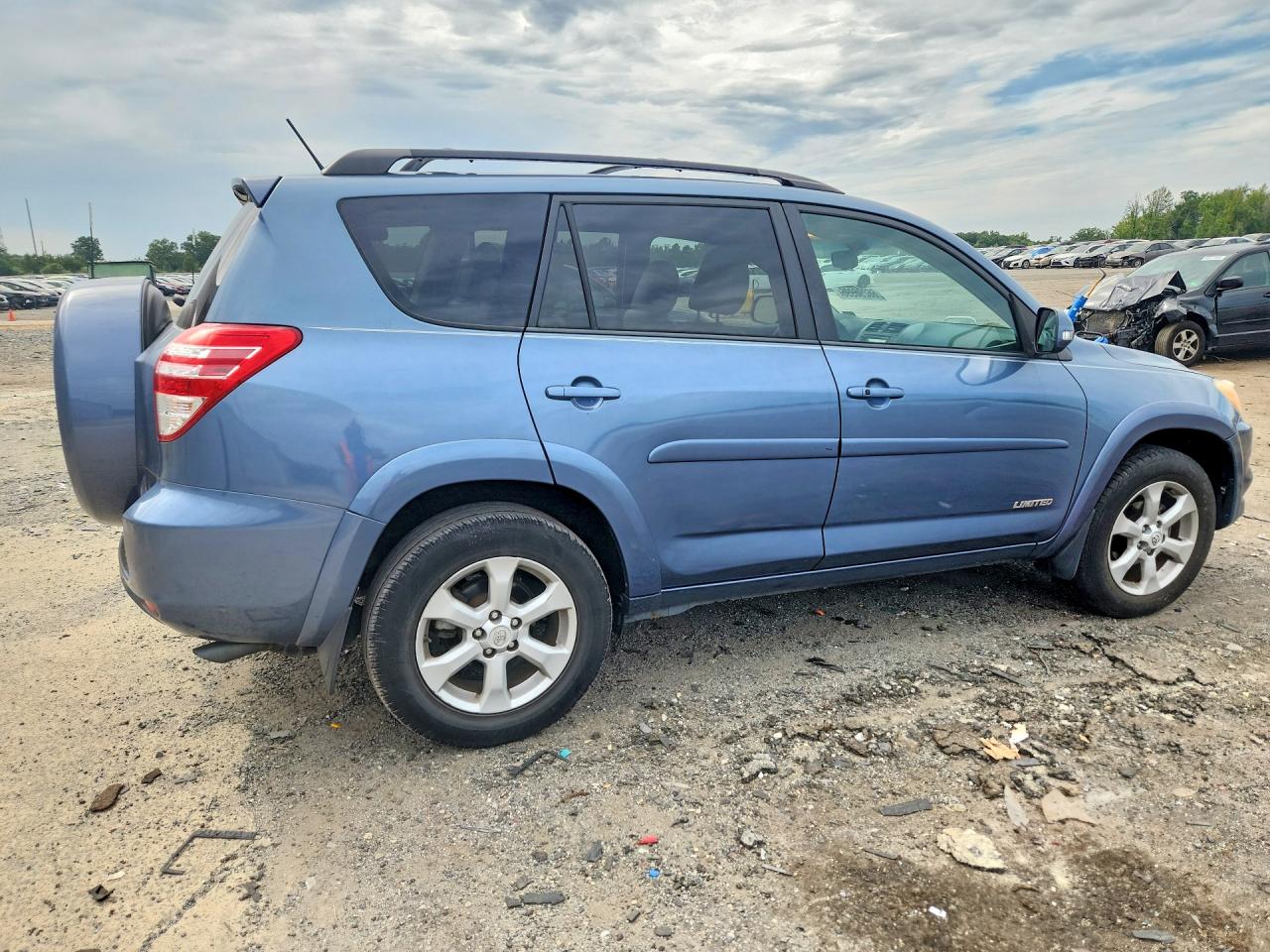 2012 Toyota Rav4 Limited Blue vin: 2T3DF4DV1CW252238