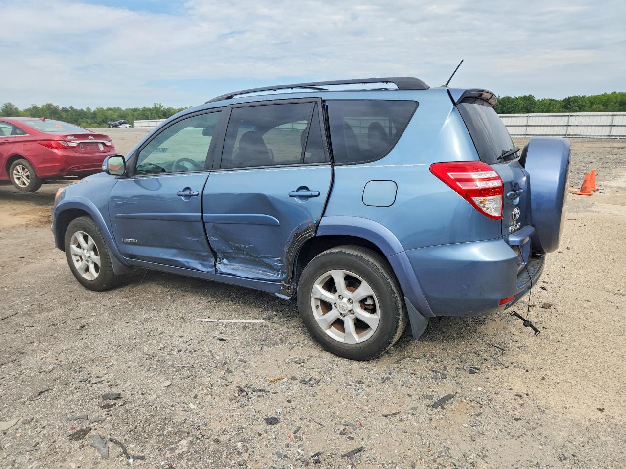 2012 Toyota Rav4 Limited Blue vin: 2T3DF4DV1CW252238