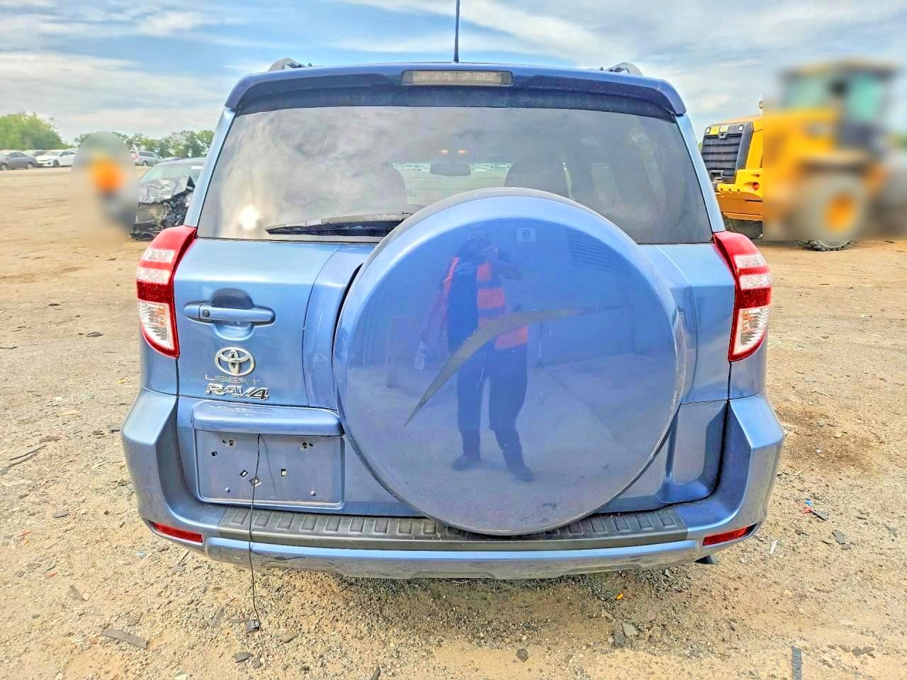 2012 Toyota Rav4 Limited Blue vin: 2T3DF4DV1CW252238