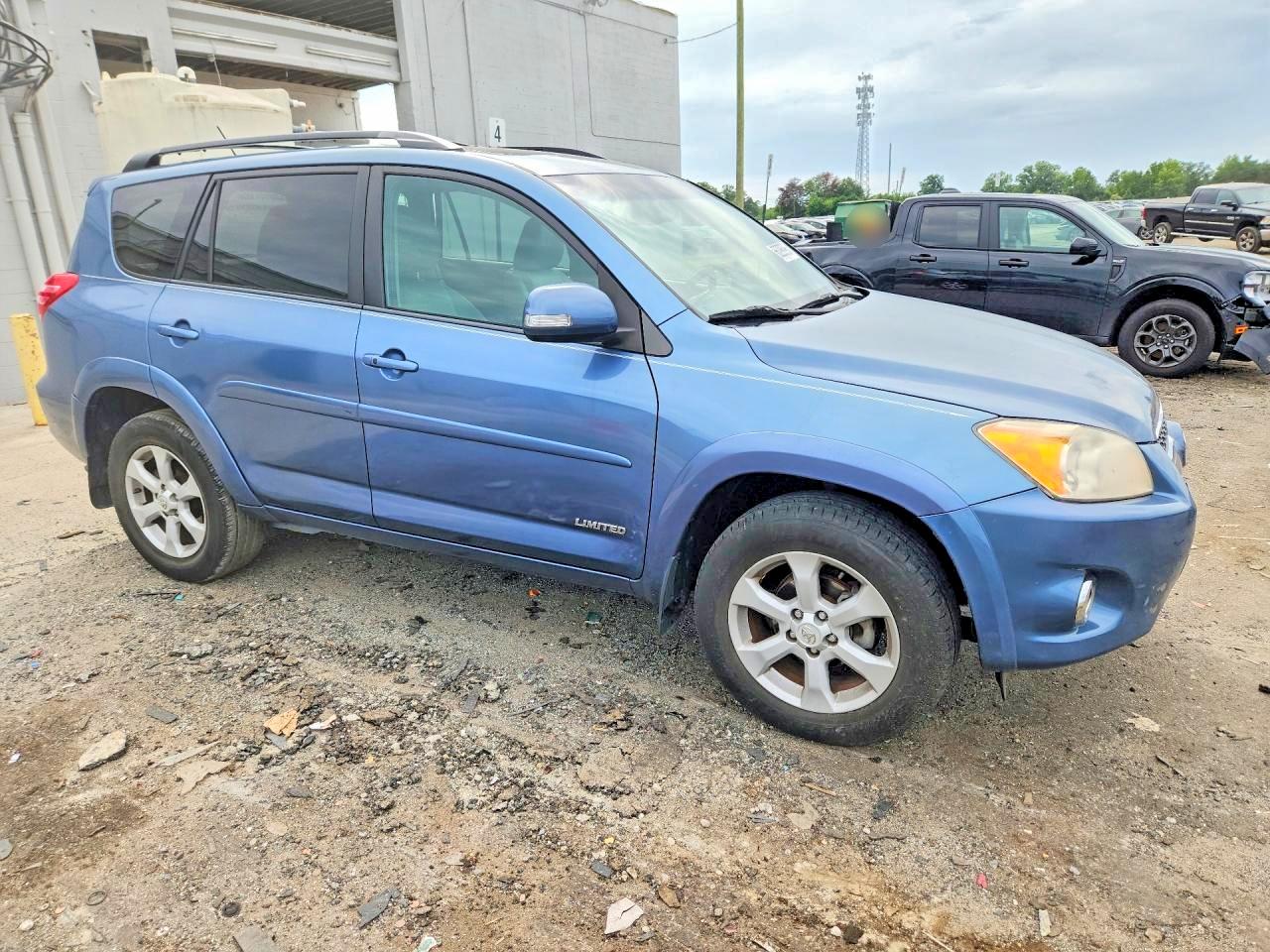 2012 Toyota Rav4 Limited Blue vin: 2T3DF4DV1CW252238