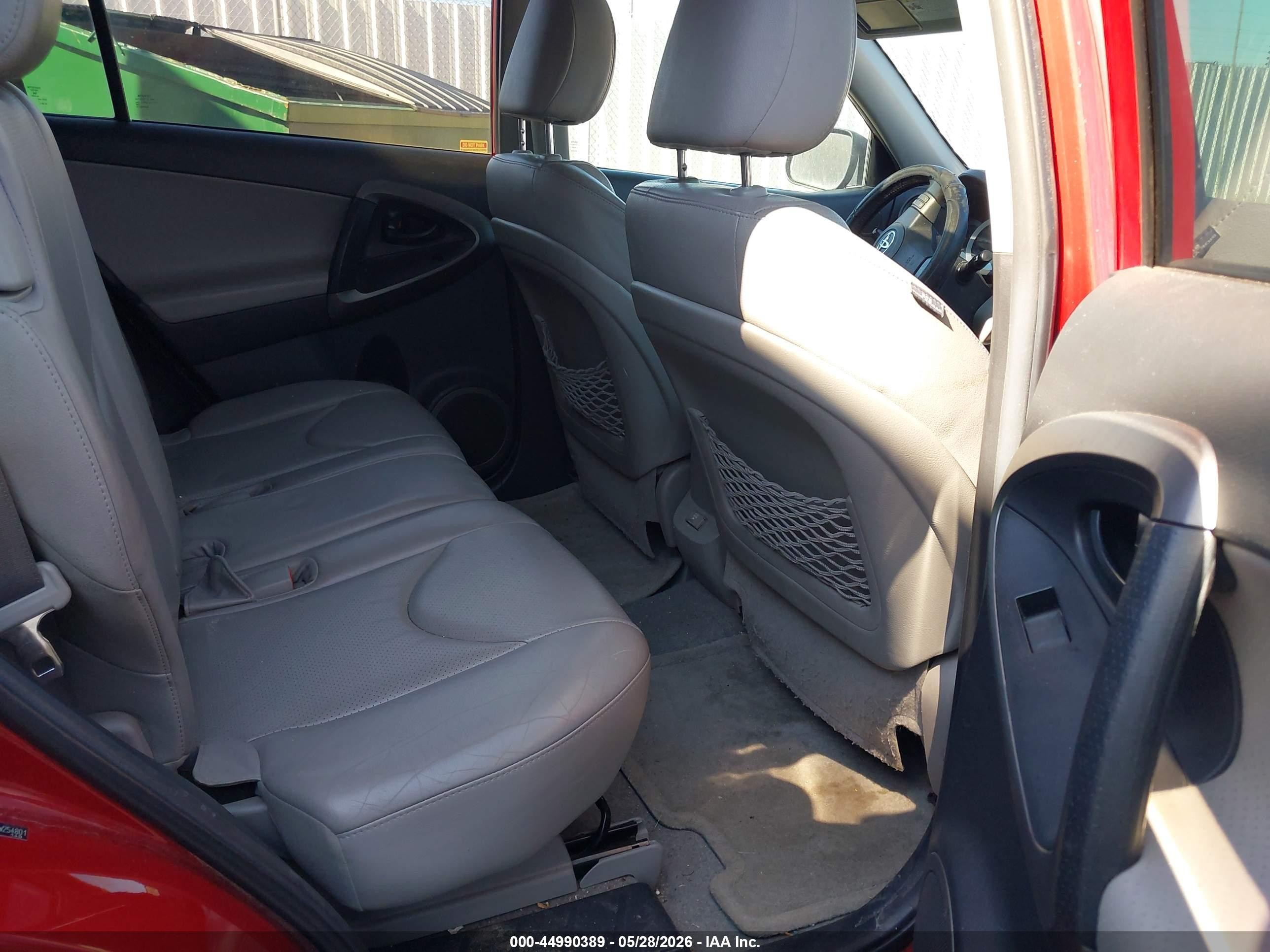 2012 Toyota Rav4 Limited Red vin: 2T3DF4DV1CW254801