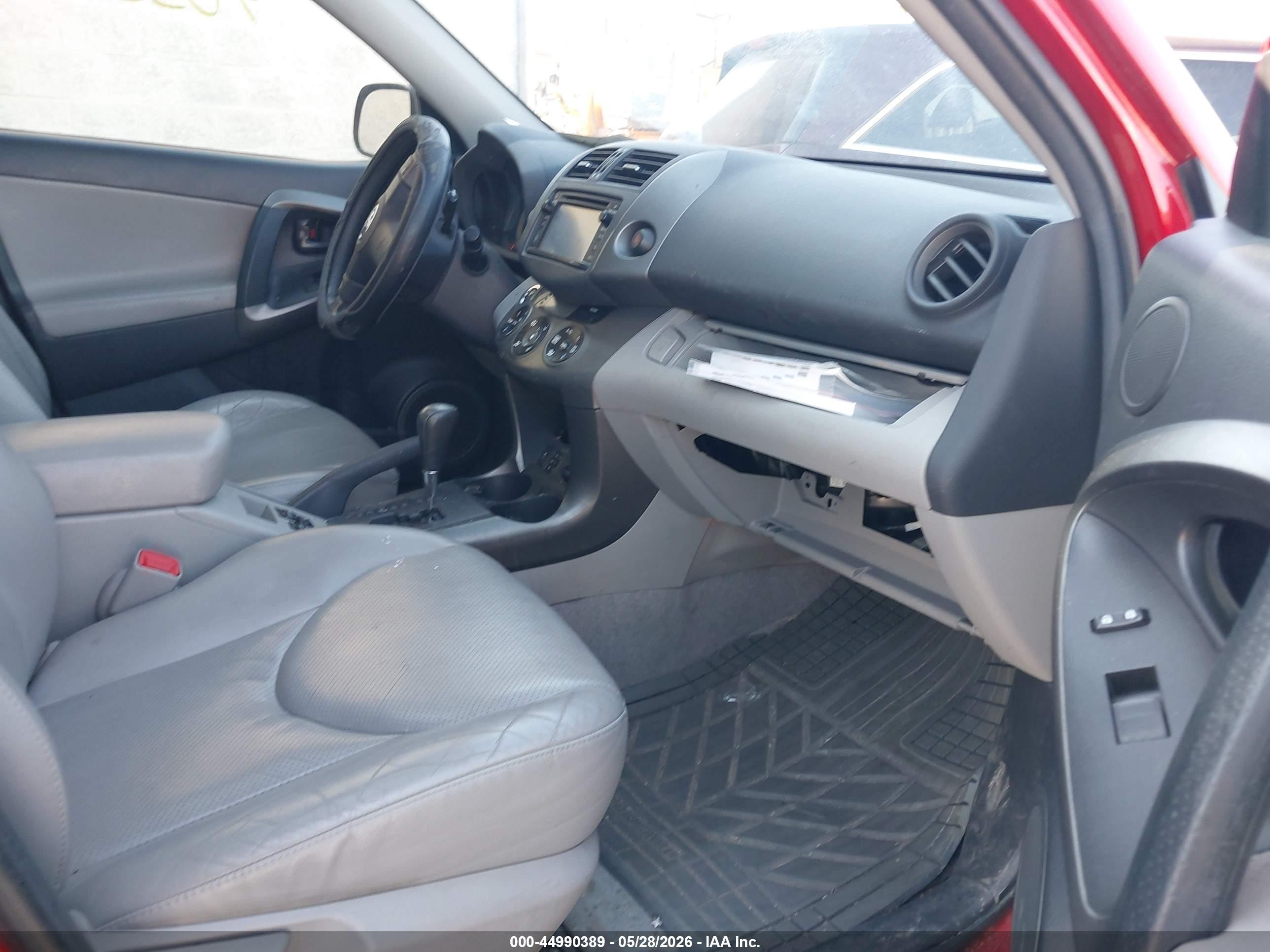 2012 Toyota Rav4 Limited Red vin: 2T3DF4DV1CW254801