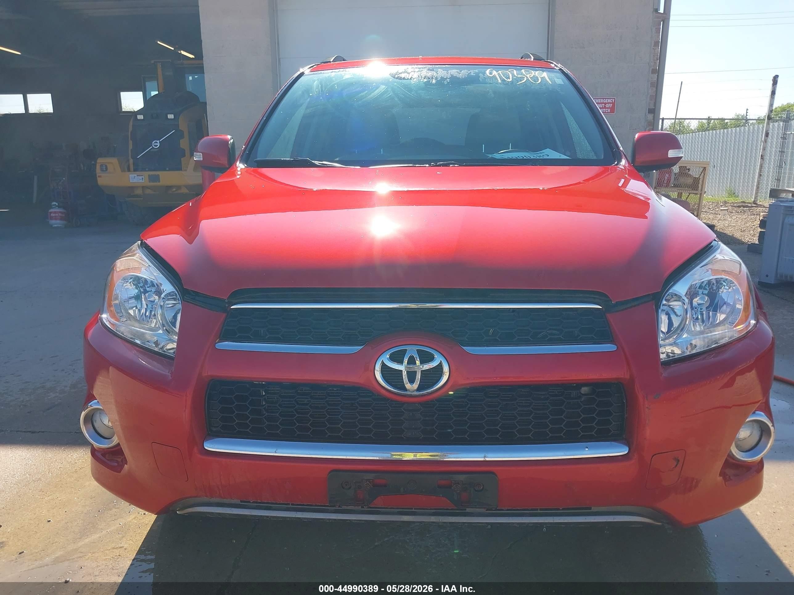 2012 Toyota Rav4 Limited Red vin: 2T3DF4DV1CW254801