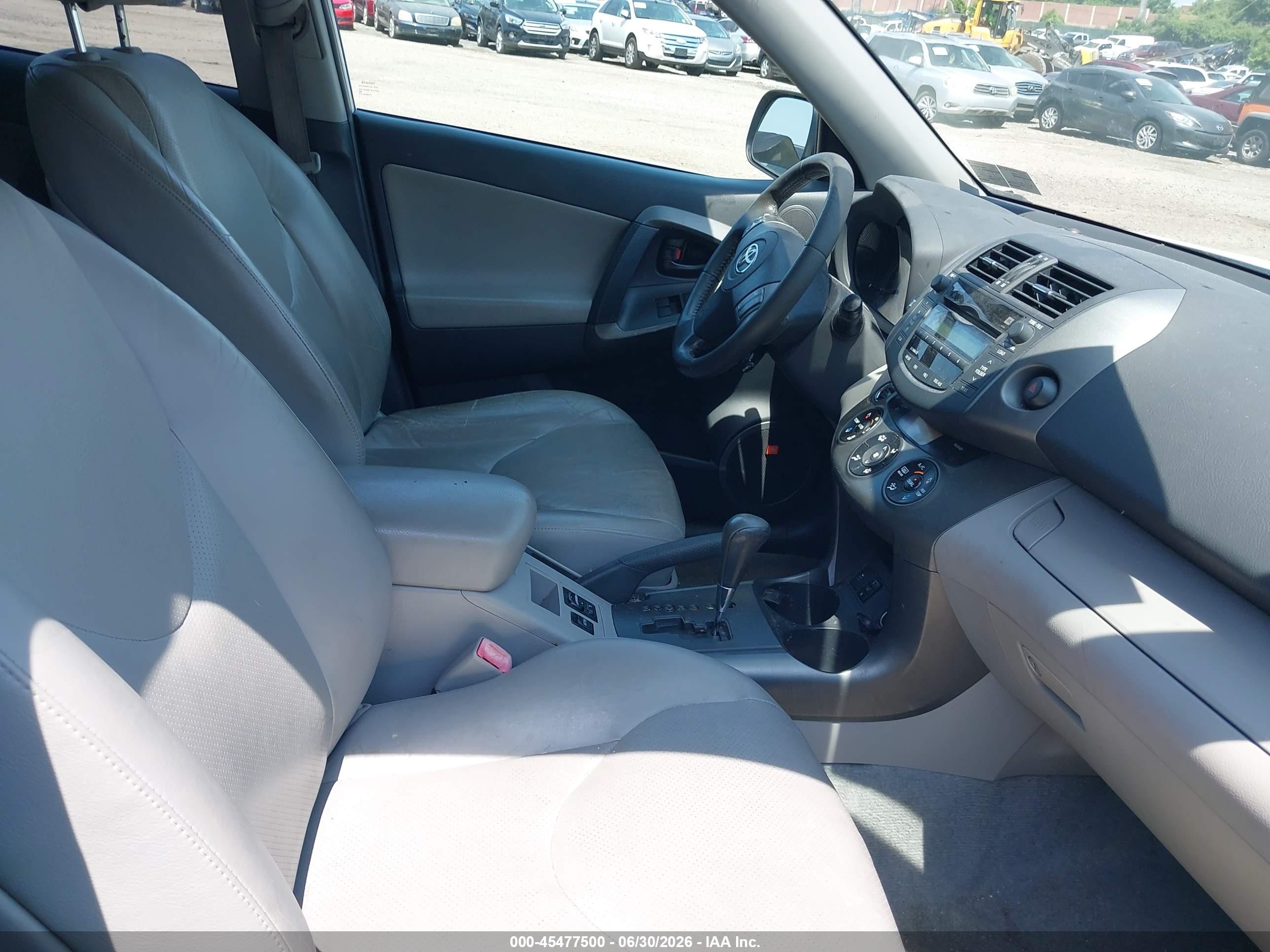2010 Toyota Rav4 Limited White vin: 2T3DF4DV2AW042230