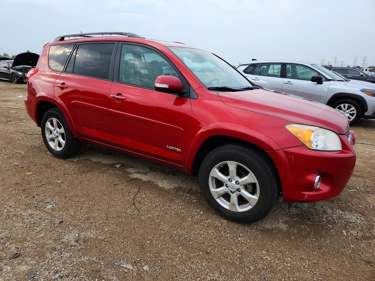 2010 Toyota Rav4 Limited Red vin: 2T3DF4DV2AW042793