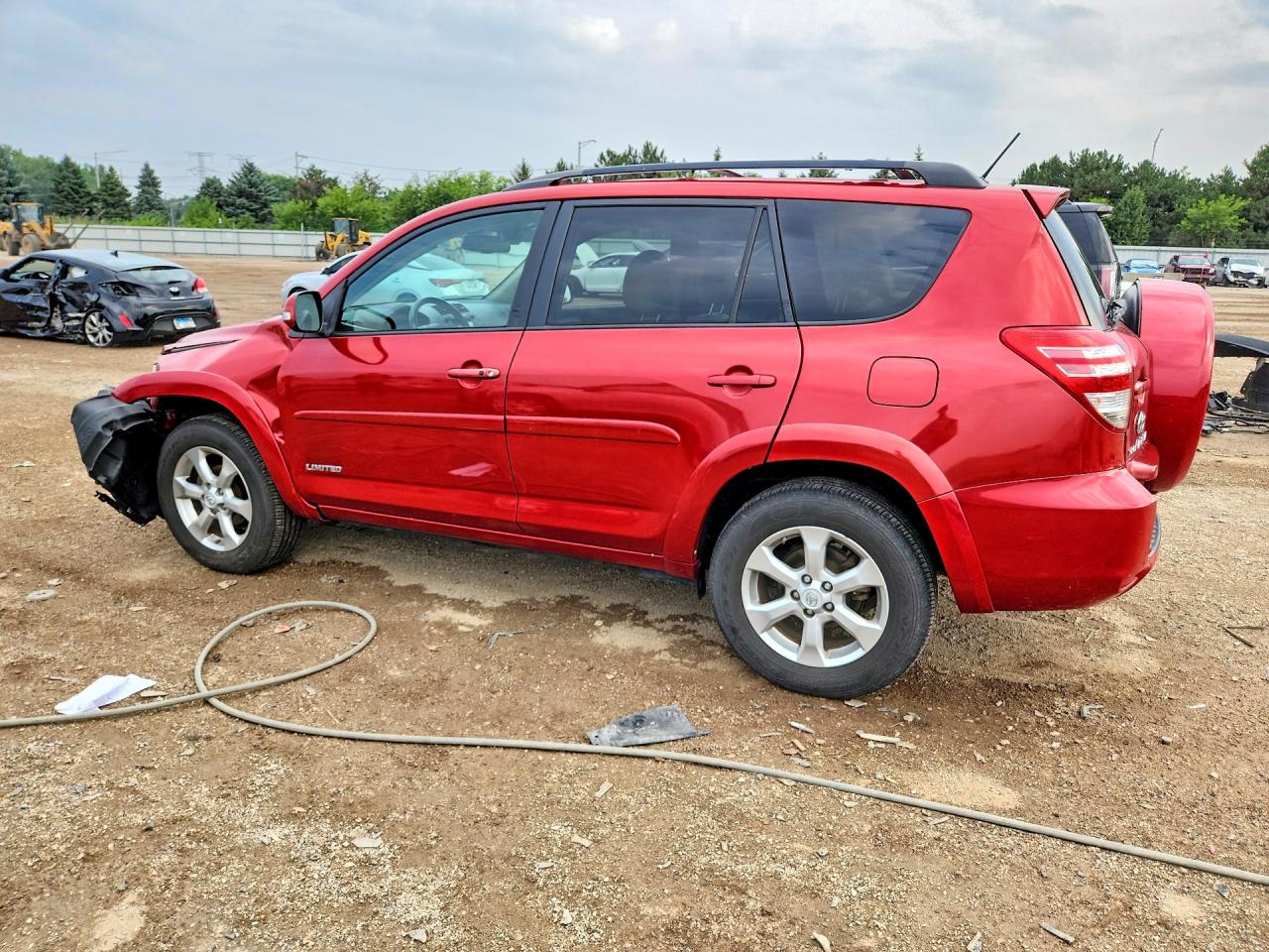 2010 Toyota Rav4 Limited Red vin: 2T3DF4DV2AW042793