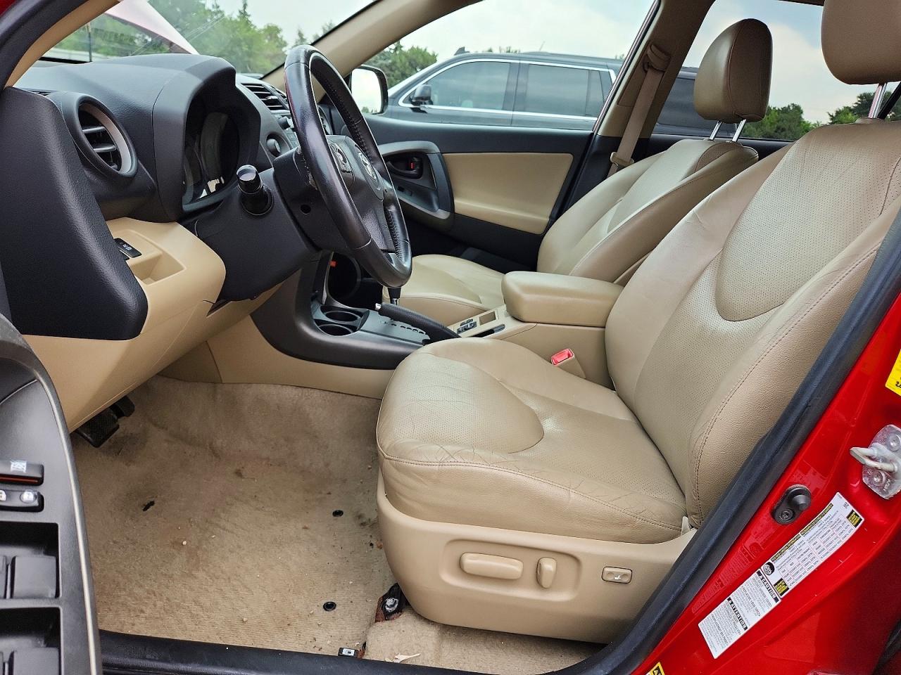 2010 Toyota Rav4 Limited Red vin: 2T3DF4DV2AW042793