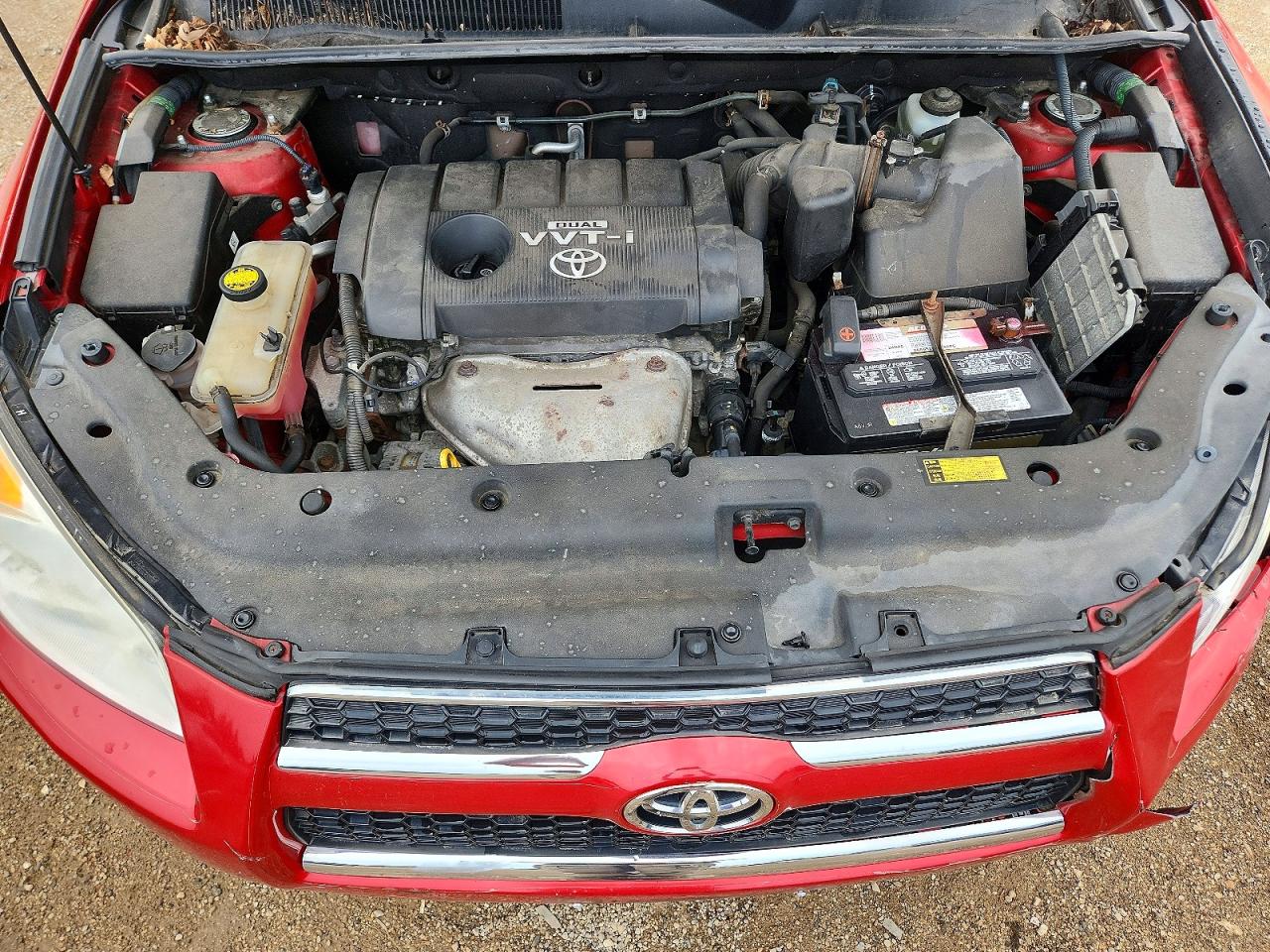 2010 Toyota Rav4 Limited Red vin: 2T3DF4DV2AW042793