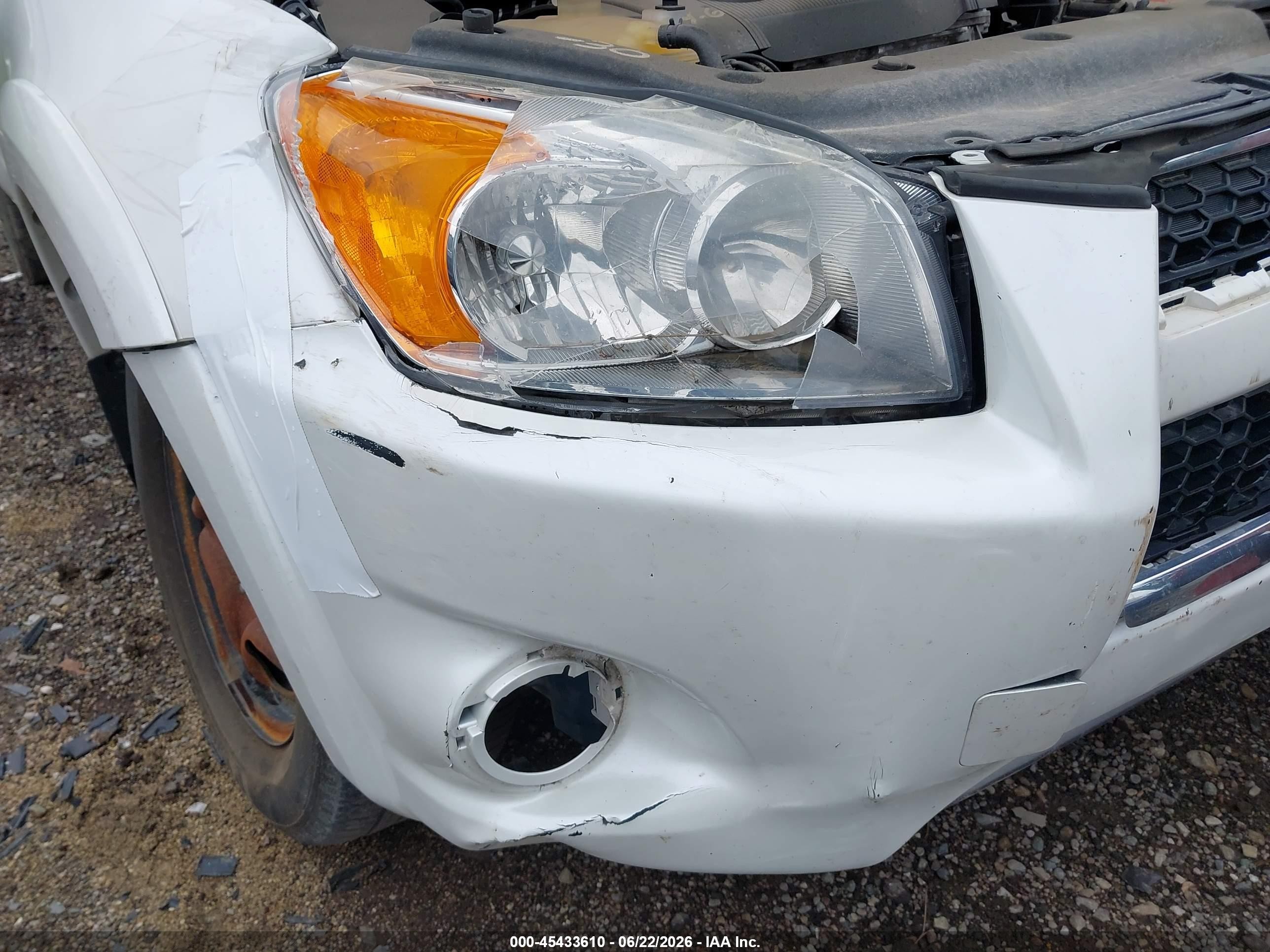 2010 Toyota Rav4 Limited White vin: 2T3DF4DV2AW052868