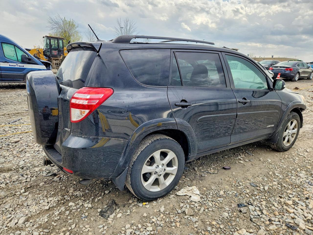 2011 Toyota Rav4 Limited Black vin: 2T3DF4DV2BW167391