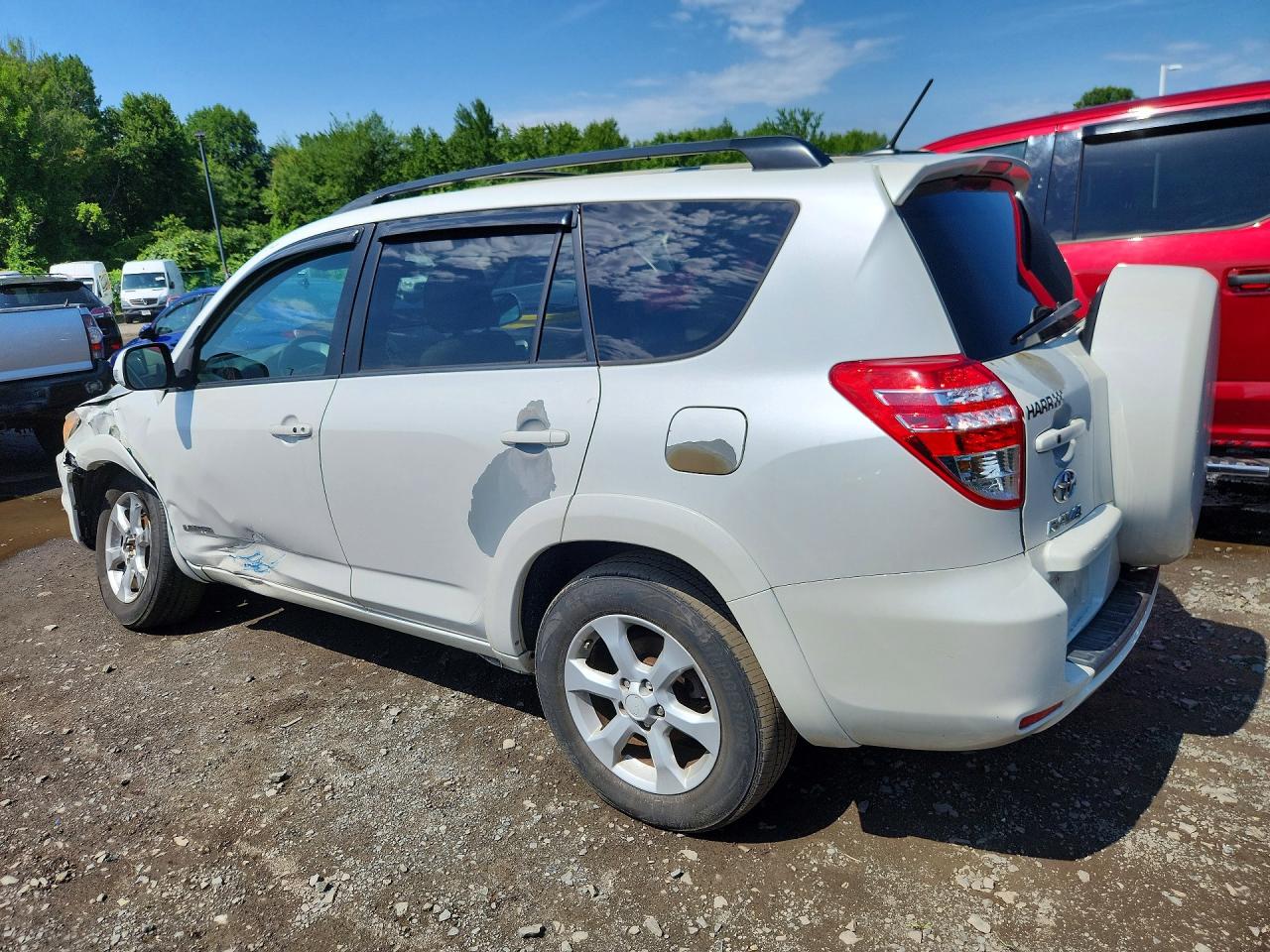 2011 Toyota Rav4 Limited Белый vin: 2T3DF4DV2BW176852