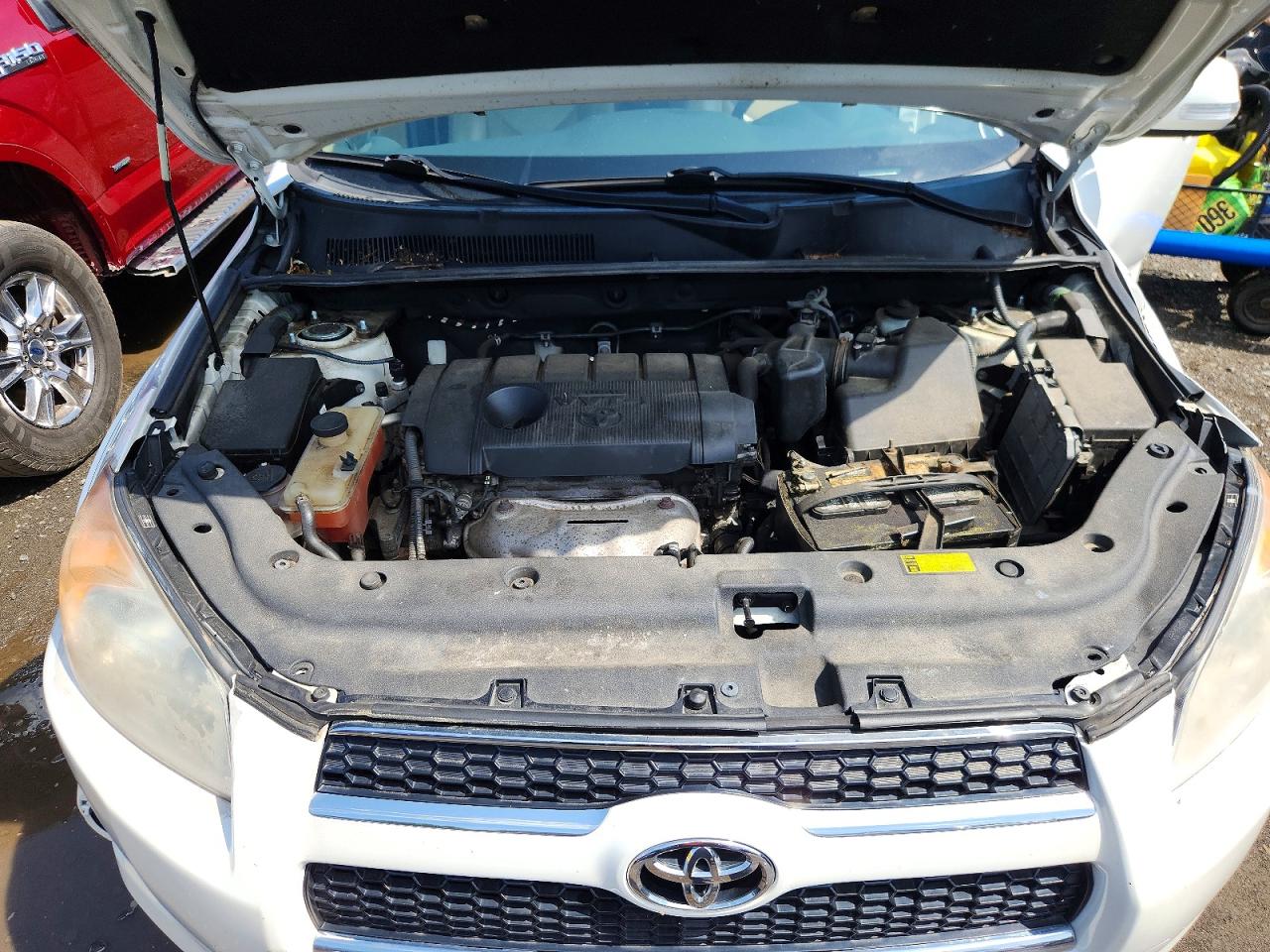 2011 Toyota Rav4 Limited Белый vin: 2T3DF4DV2BW176852